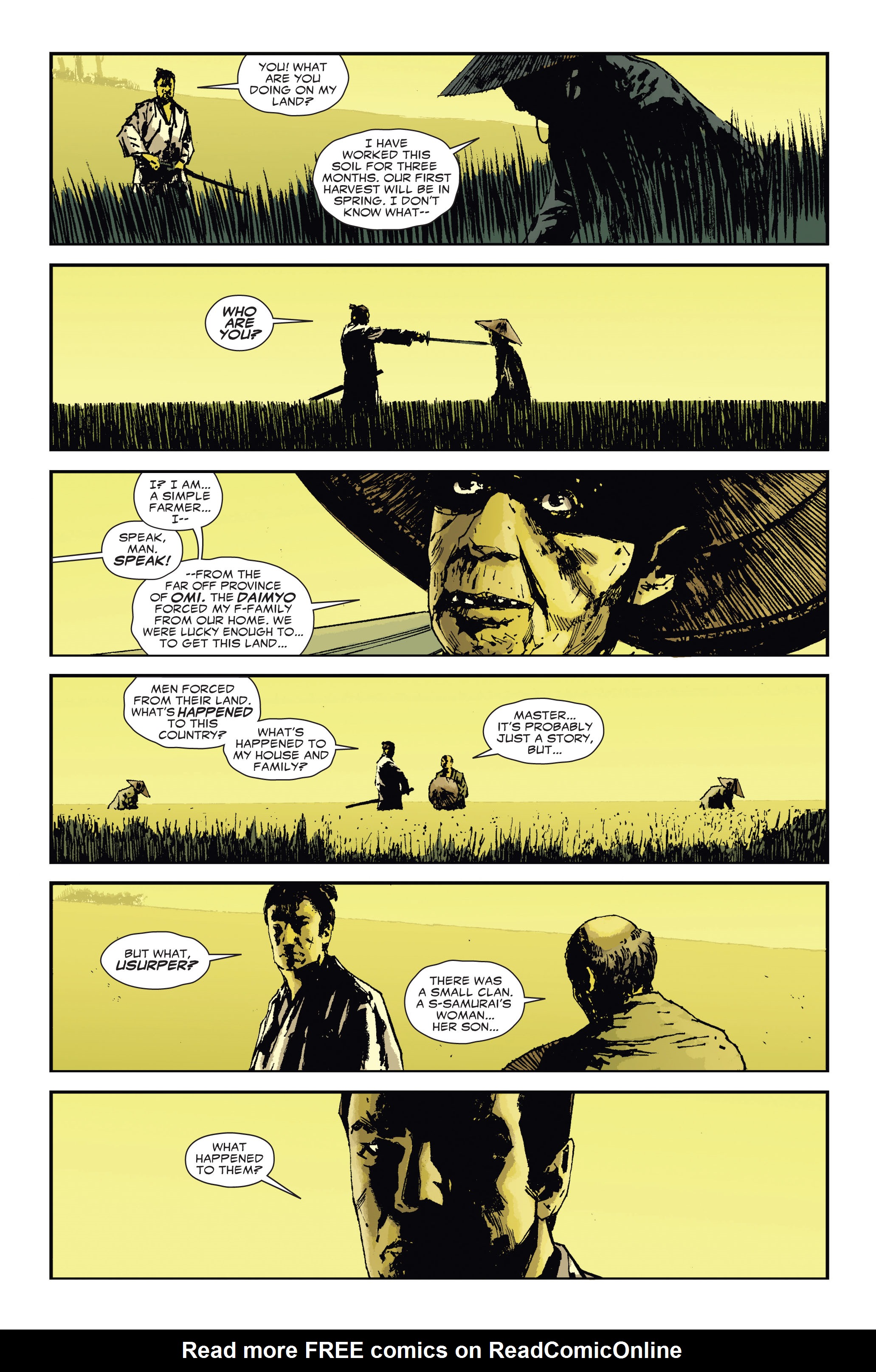 Read online 5 Ronin (2011) comic -  Issue #3 - 6