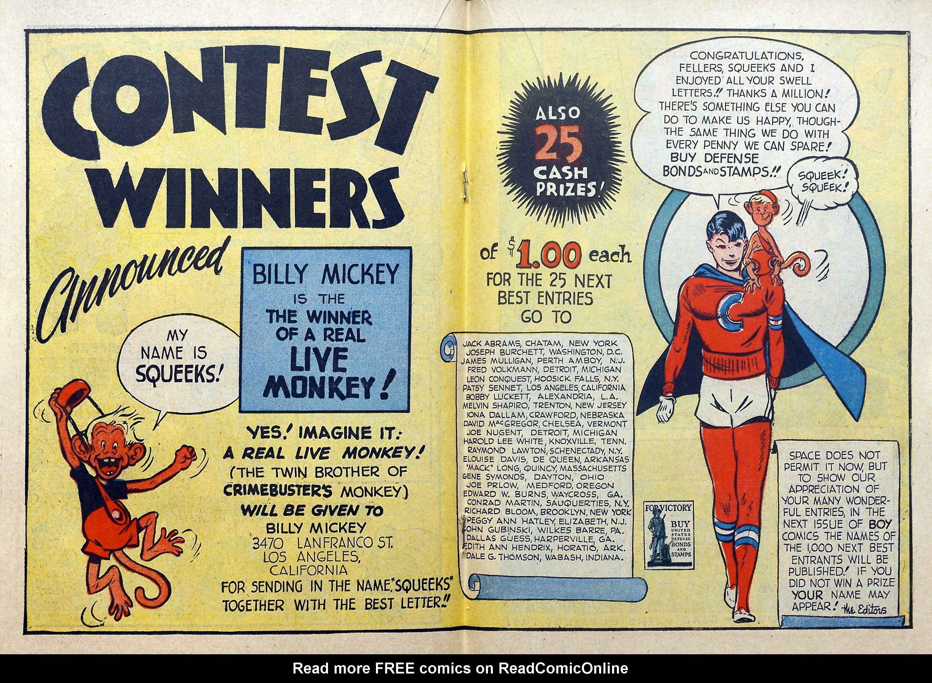 Read online Boy Comics comic -  Issue #5 - 69