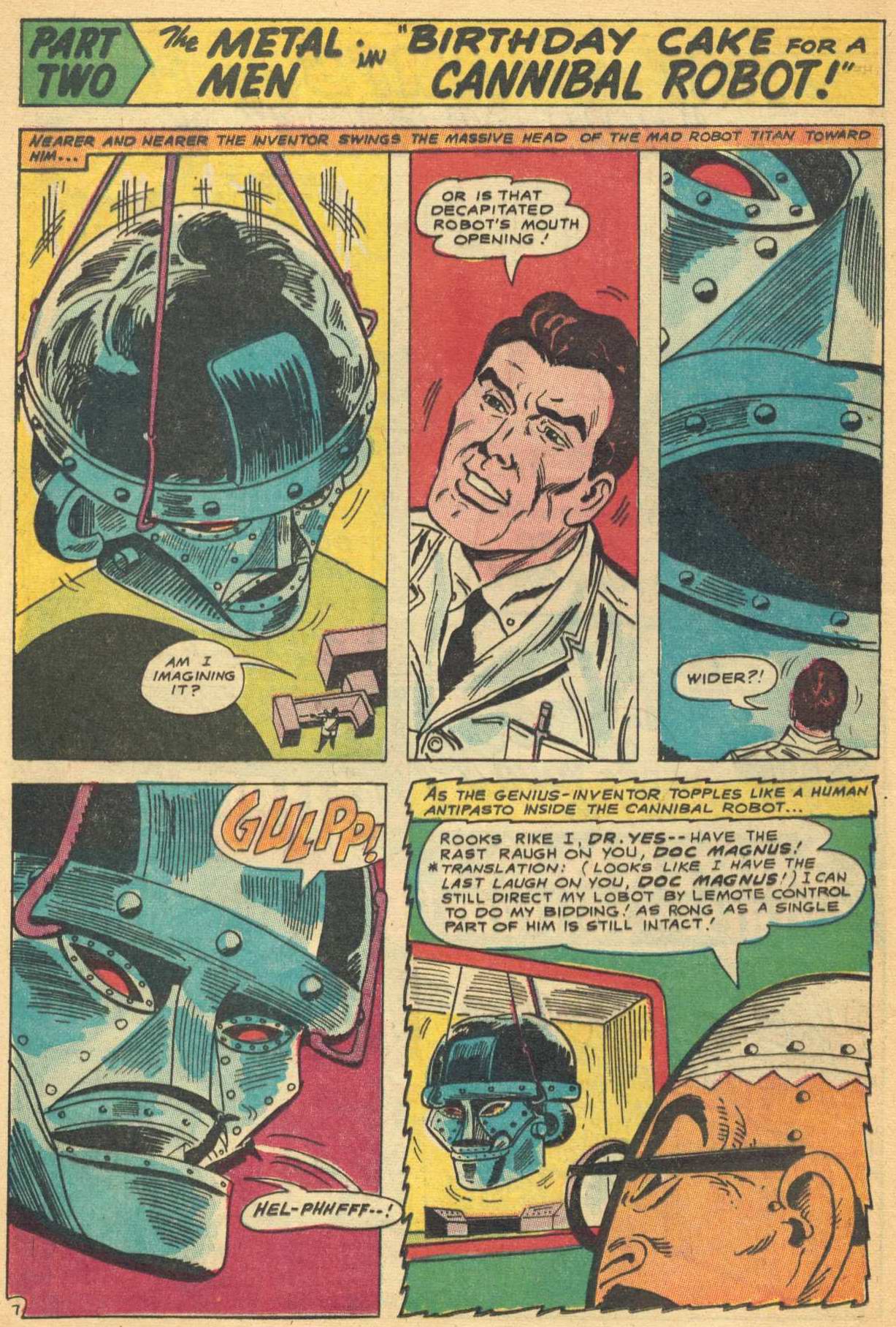 Read online Metal Men (1963) comic -  Issue #20 - 12