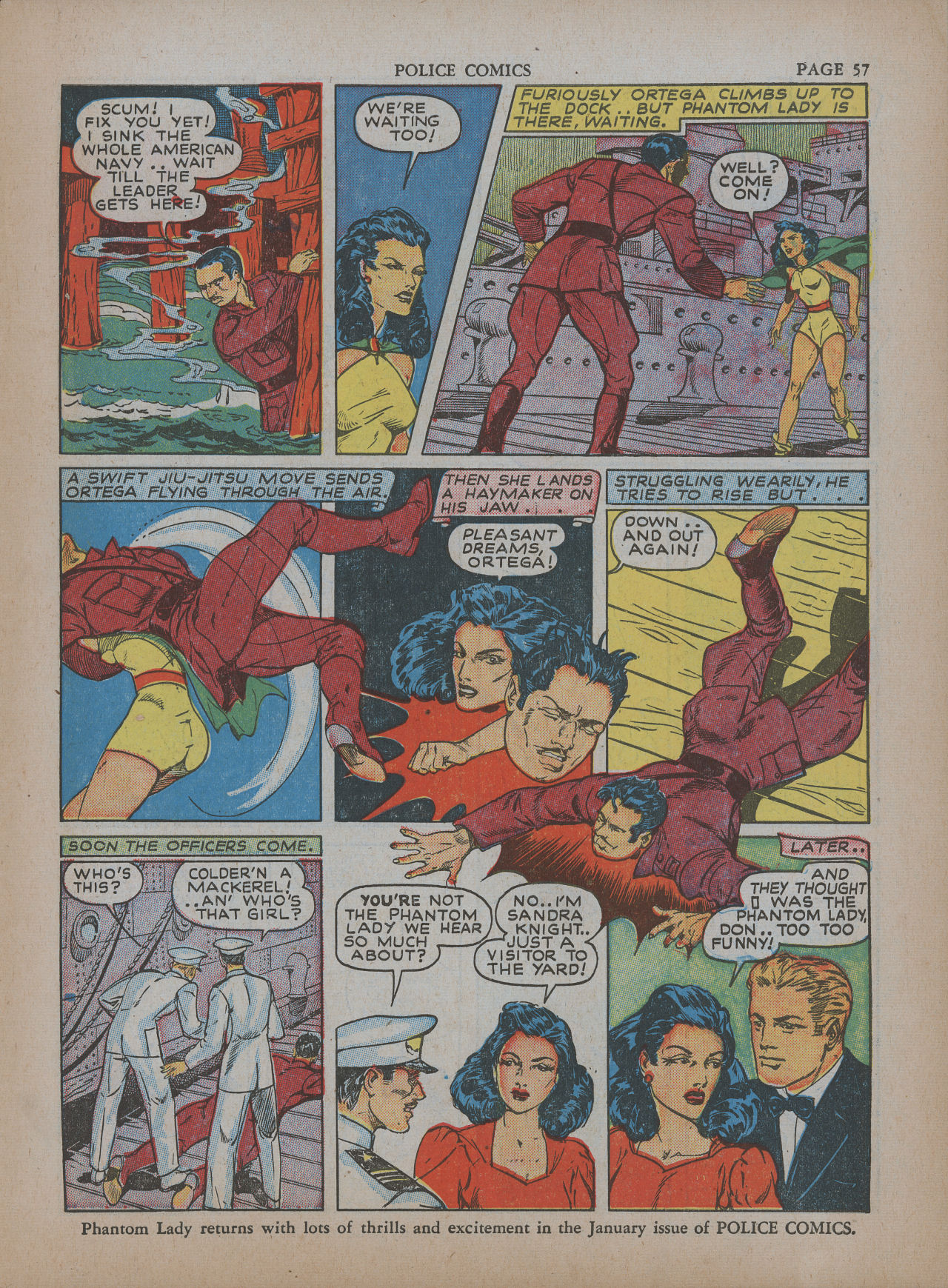 Read online Police Comics comic -  Issue #5 - 61