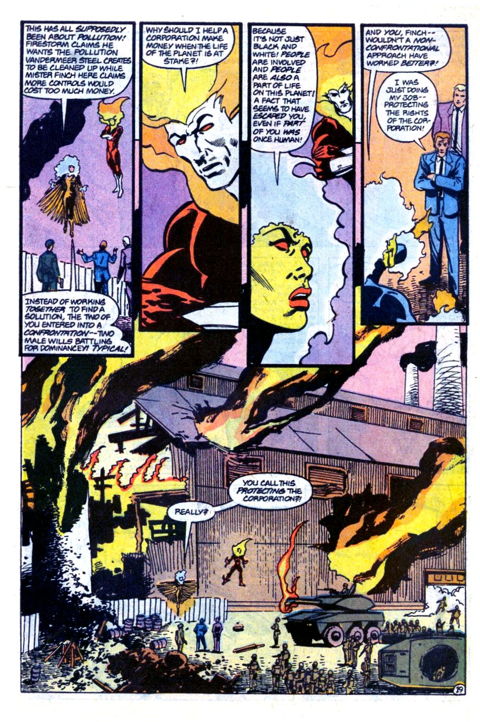Firestorm, the Nuclear Man Issue #89 #25 - English 20