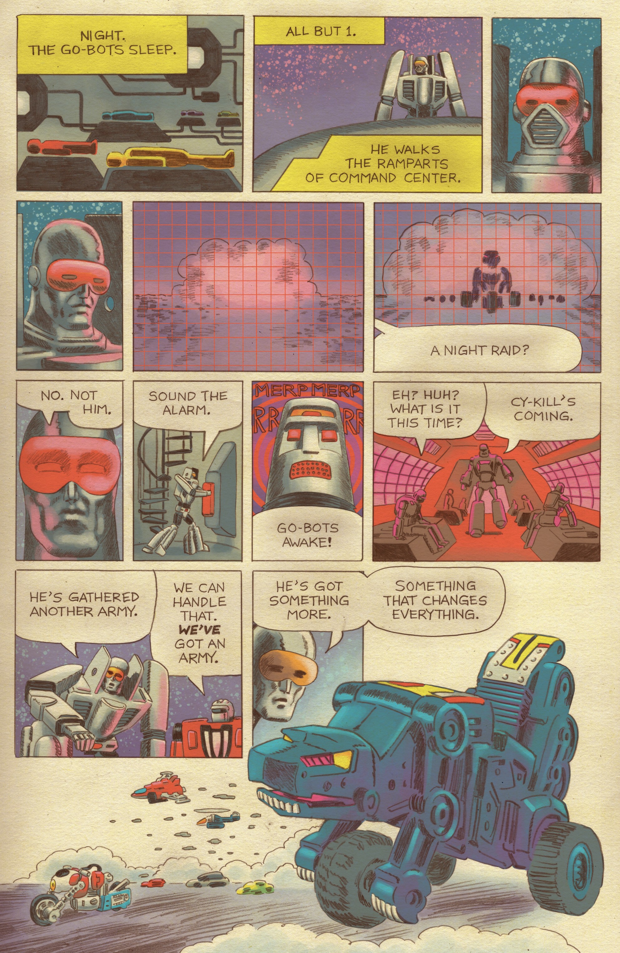 Read online Go-Bots comic -  Issue #3 - 14
