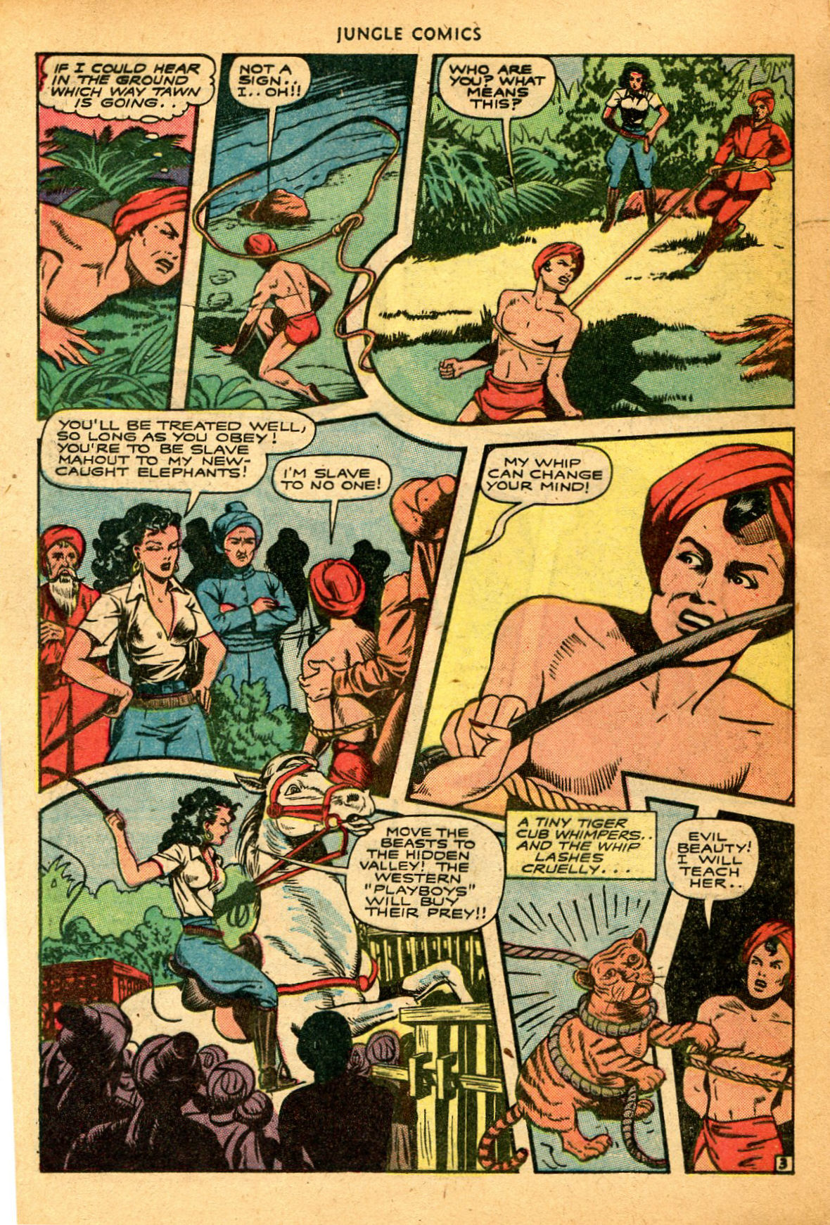 Read online Jungle Comics comic -  Issue #74 - 23