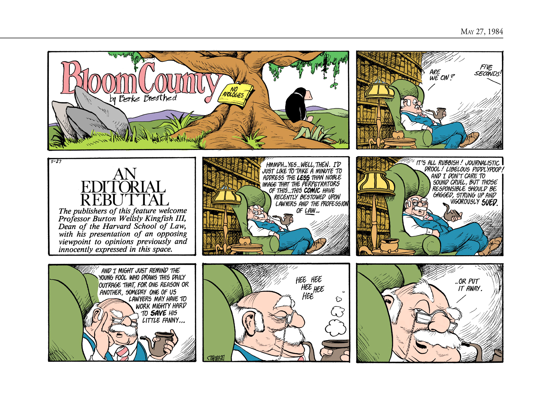 Read online The Bloom County Digital Library comic -  Issue # TPB 4 (Part 2) - 54