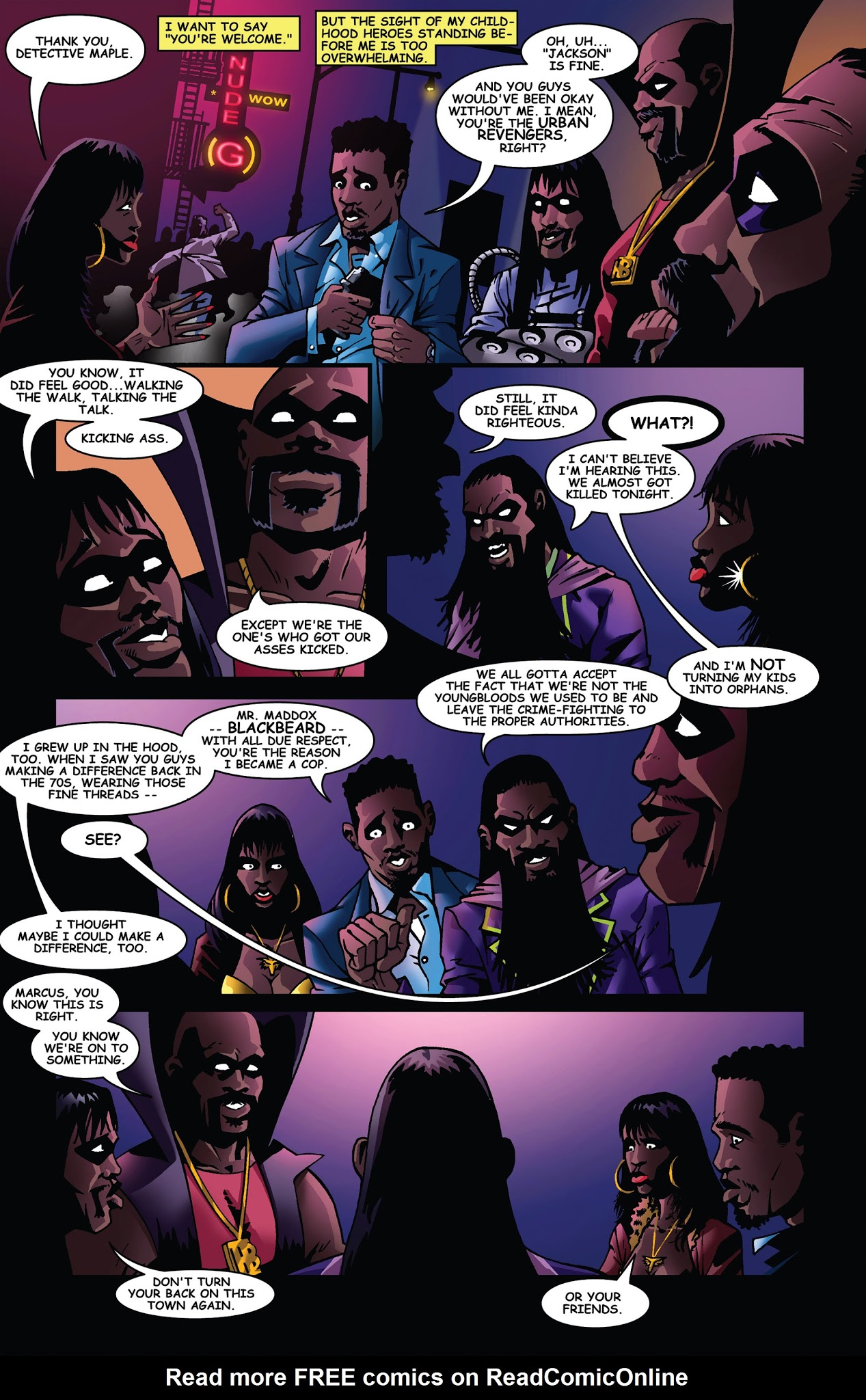 Read online Return of the Super Pimps comic -  Issue #3 - 6