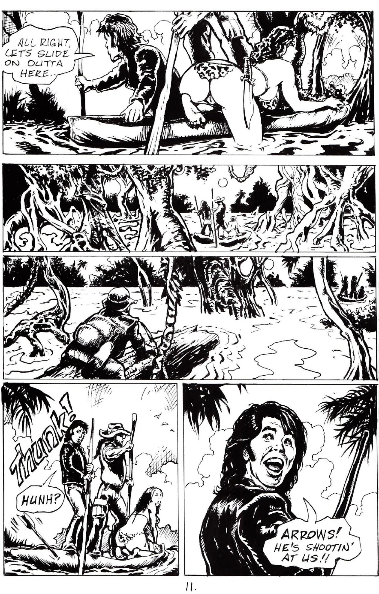 Read online Cavewoman: Mutation comic -  Issue #2 - 13