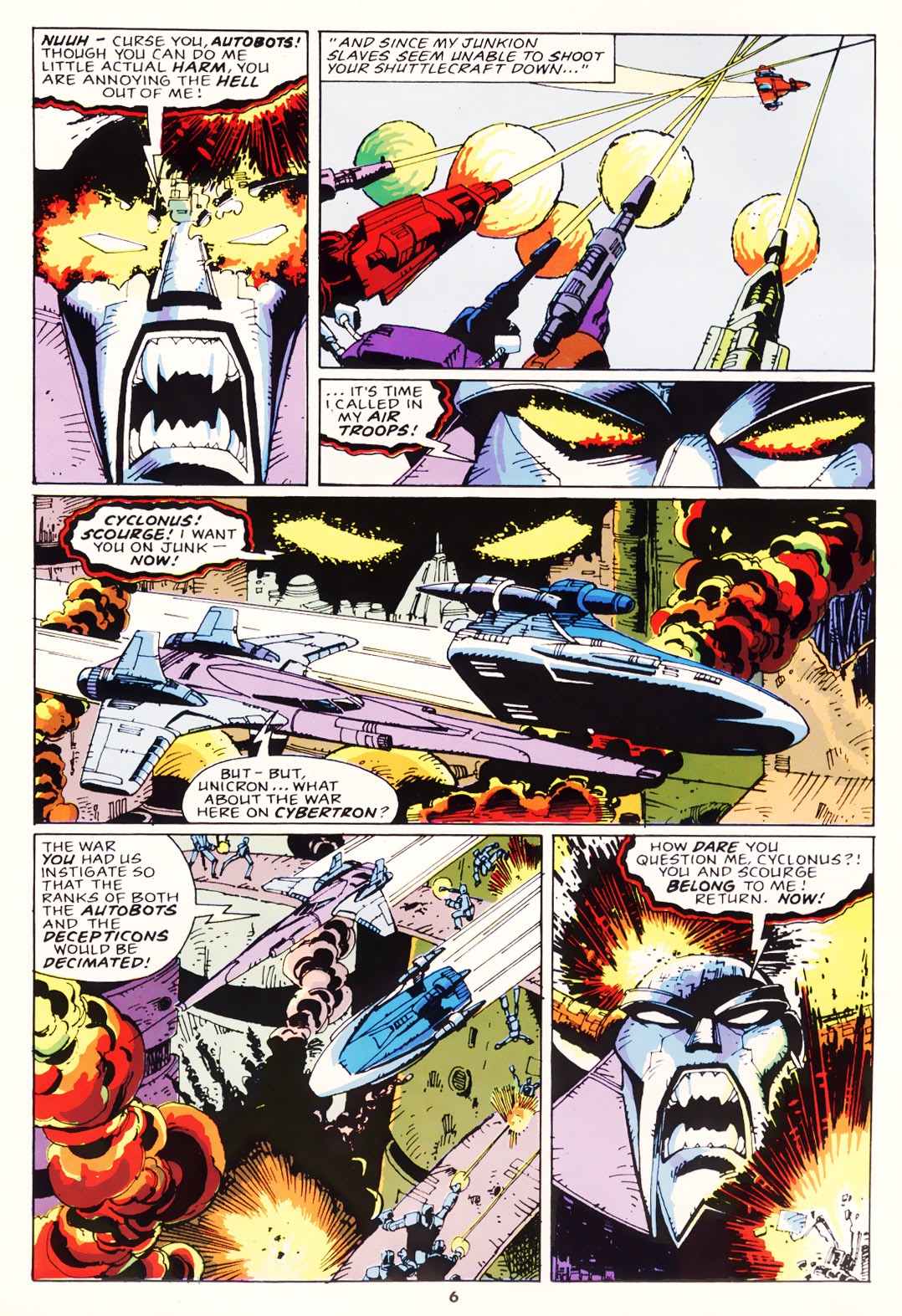 Read online The Transformers (UK) comic -  Issue #151 - 6