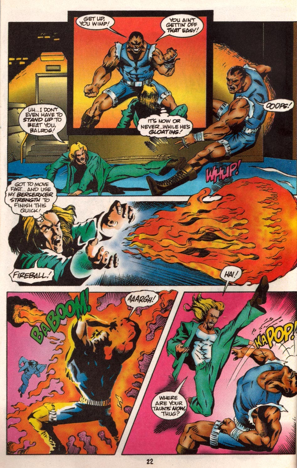 Read online Street Fighter (1994) comic -  Issue #1 - 24