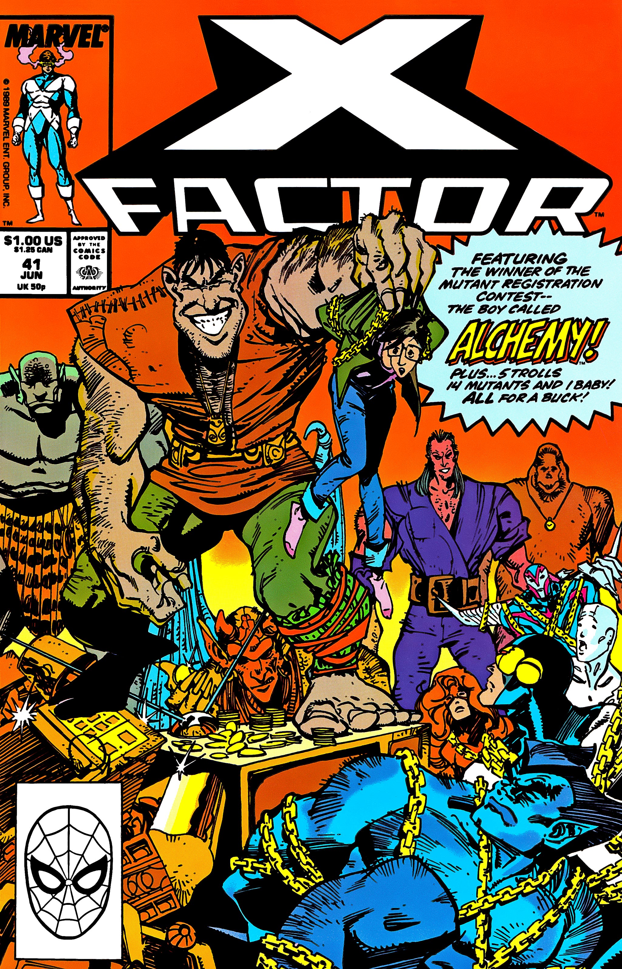 Read online X-Factor (1986) comic -  Issue #41 - 1