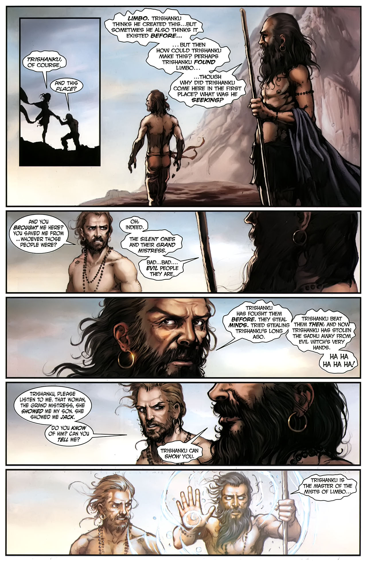 Read online The Sädhu The Silent Ones comic -  Issue #2 - 8