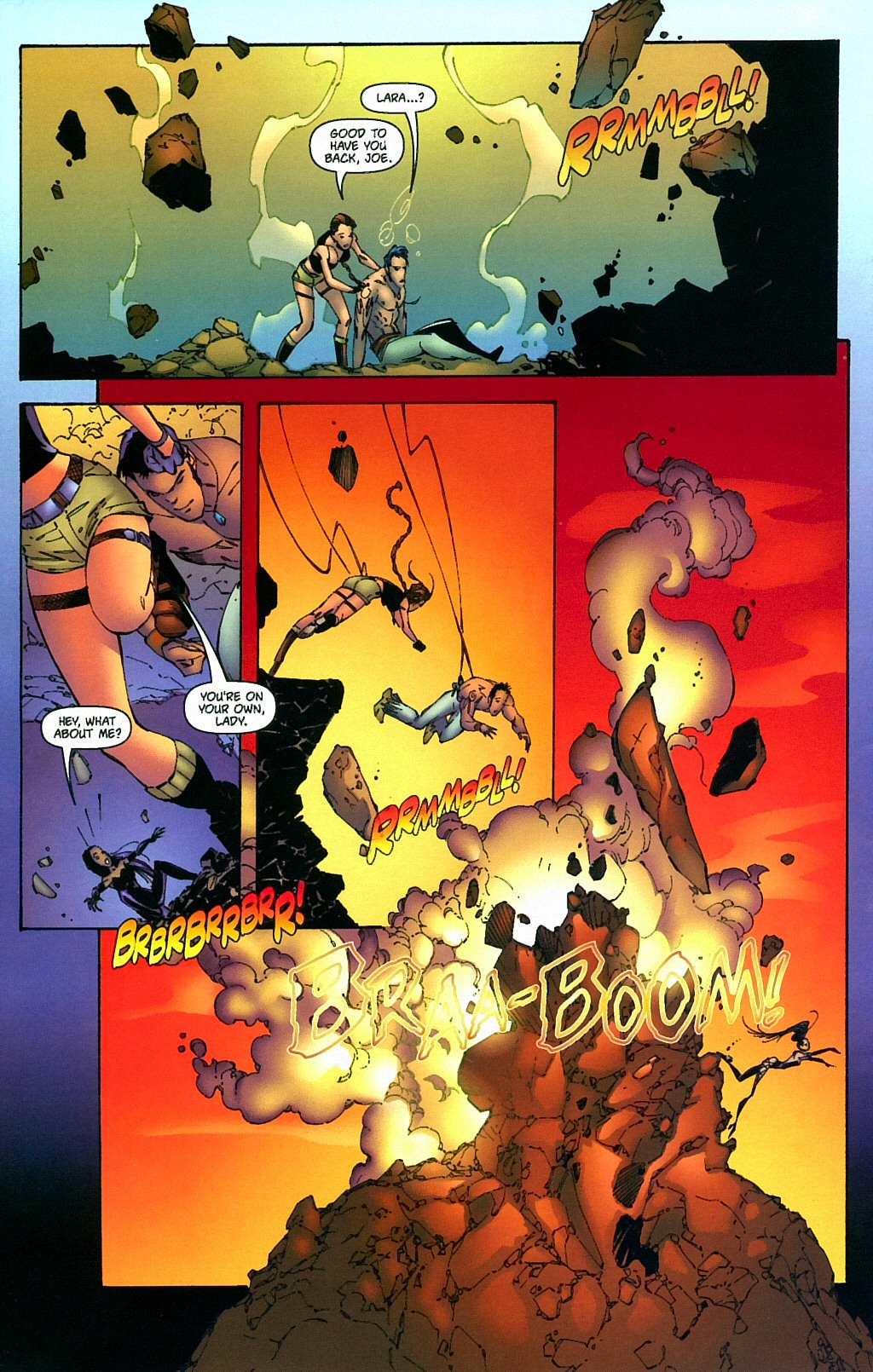 Read online Tomb Raider: The Series comic -  Issue #37 - 22
