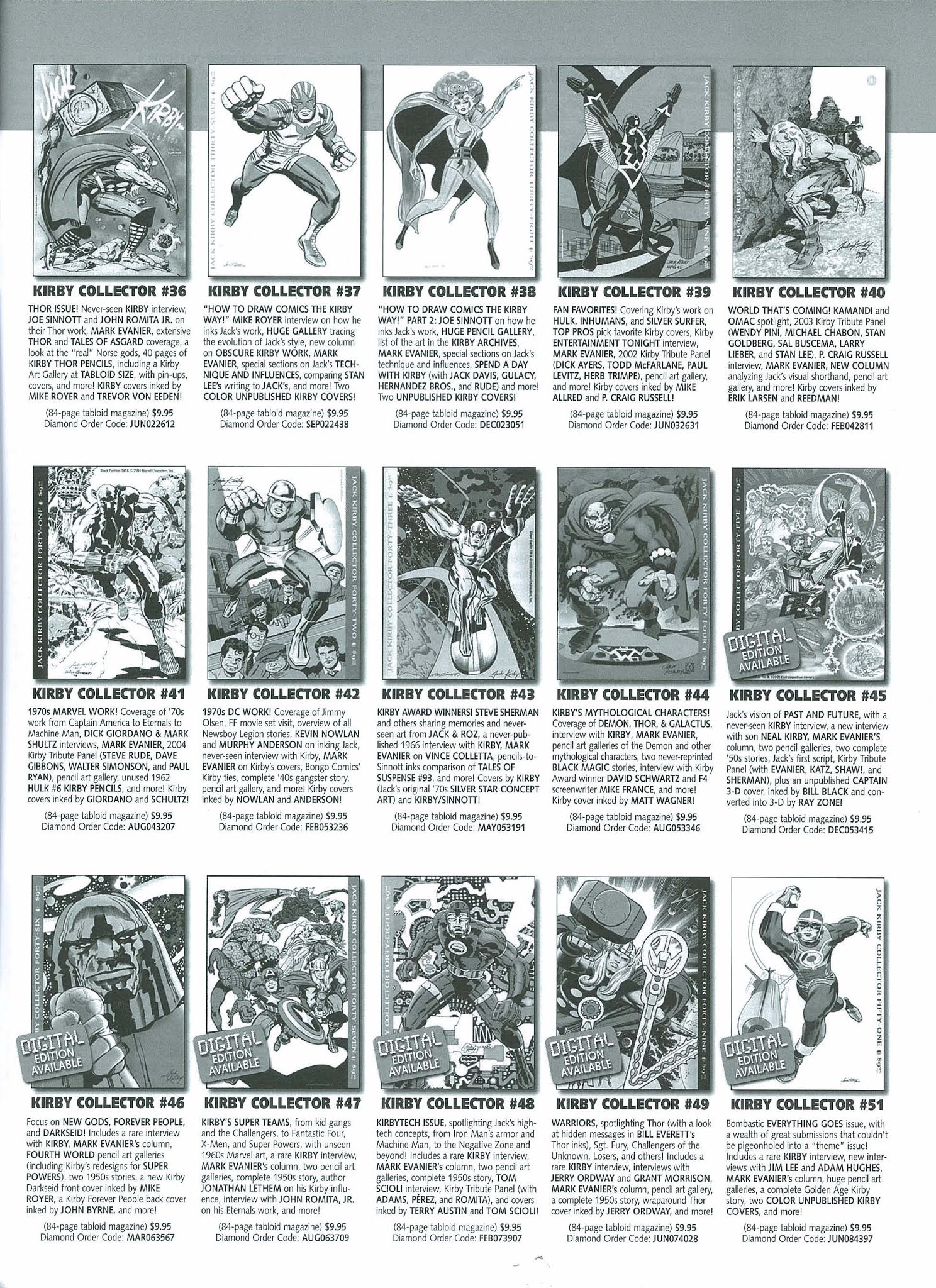 Read online The Jack Kirby Collector comic -  Issue #52 - 78