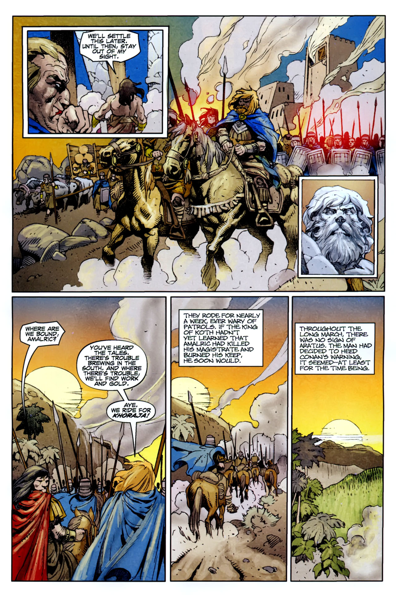 Read online Conan The Cimmerian comic -  Issue #9 - 16