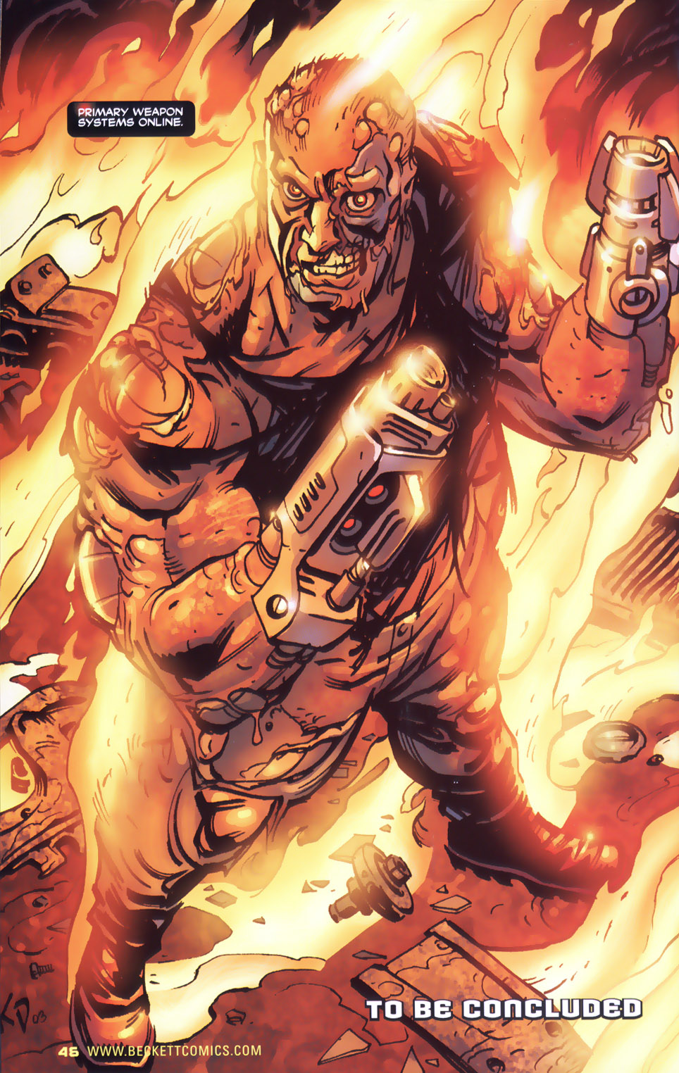 Read online Terminator 3 comic -  Issue #5 - 48