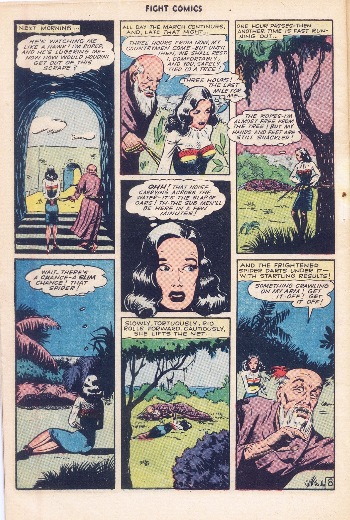 Read online Fight Comics comic -  Issue #37 - 48