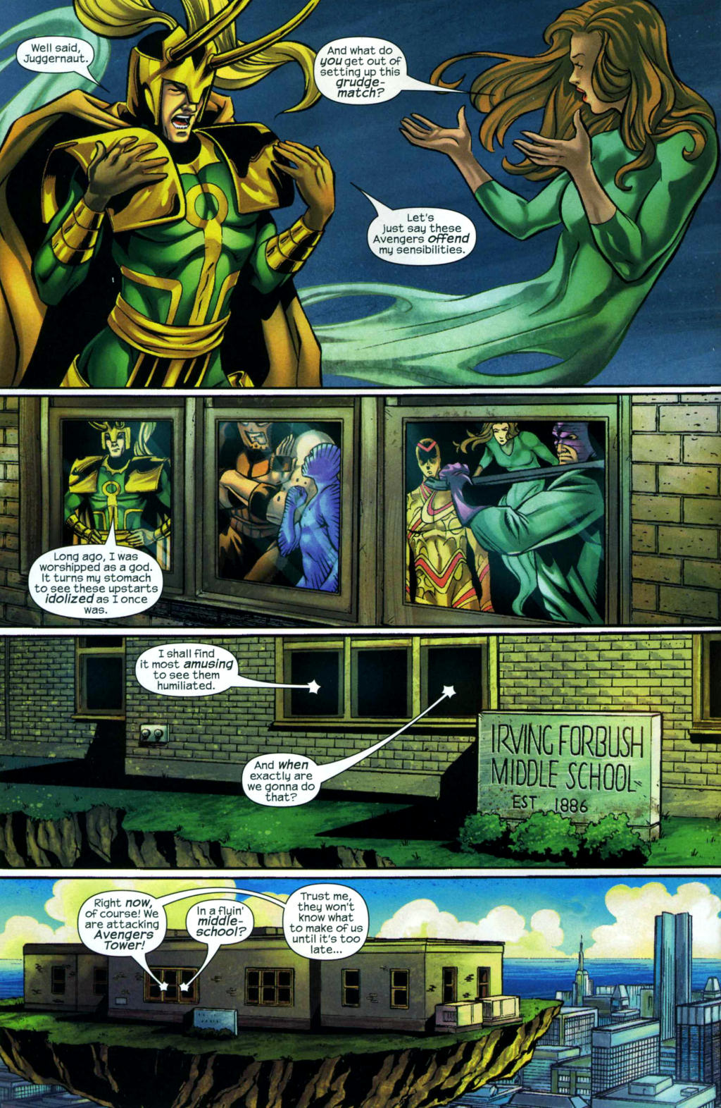 Read online Marvel Adventures The Avengers comic -  Issue #8 - 8
