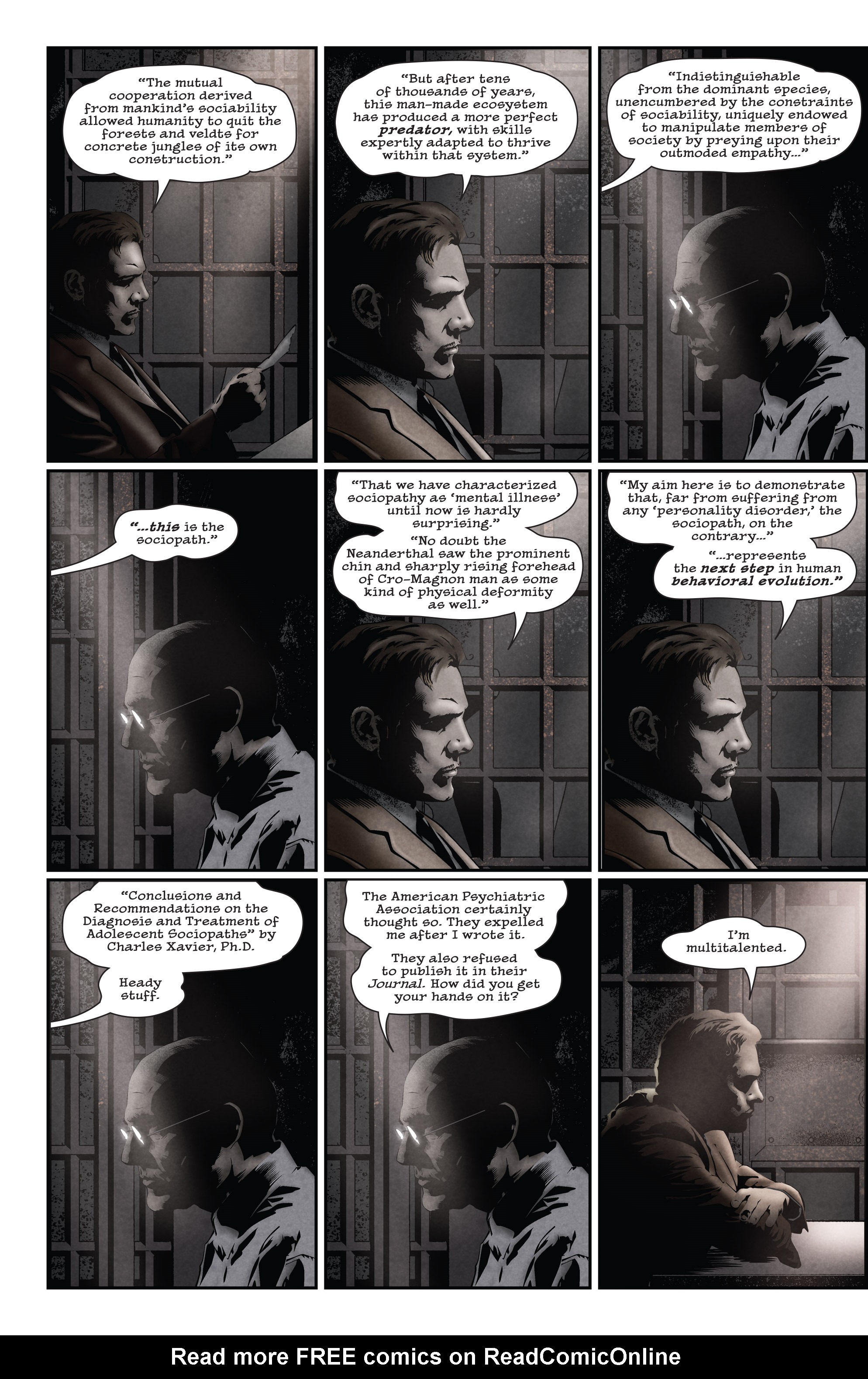 Read online X-Men Noir comic -  Issue #1 - 13