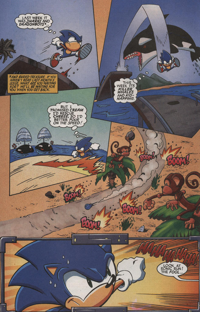 Read online Sonic X comic -  Issue #3 - 4