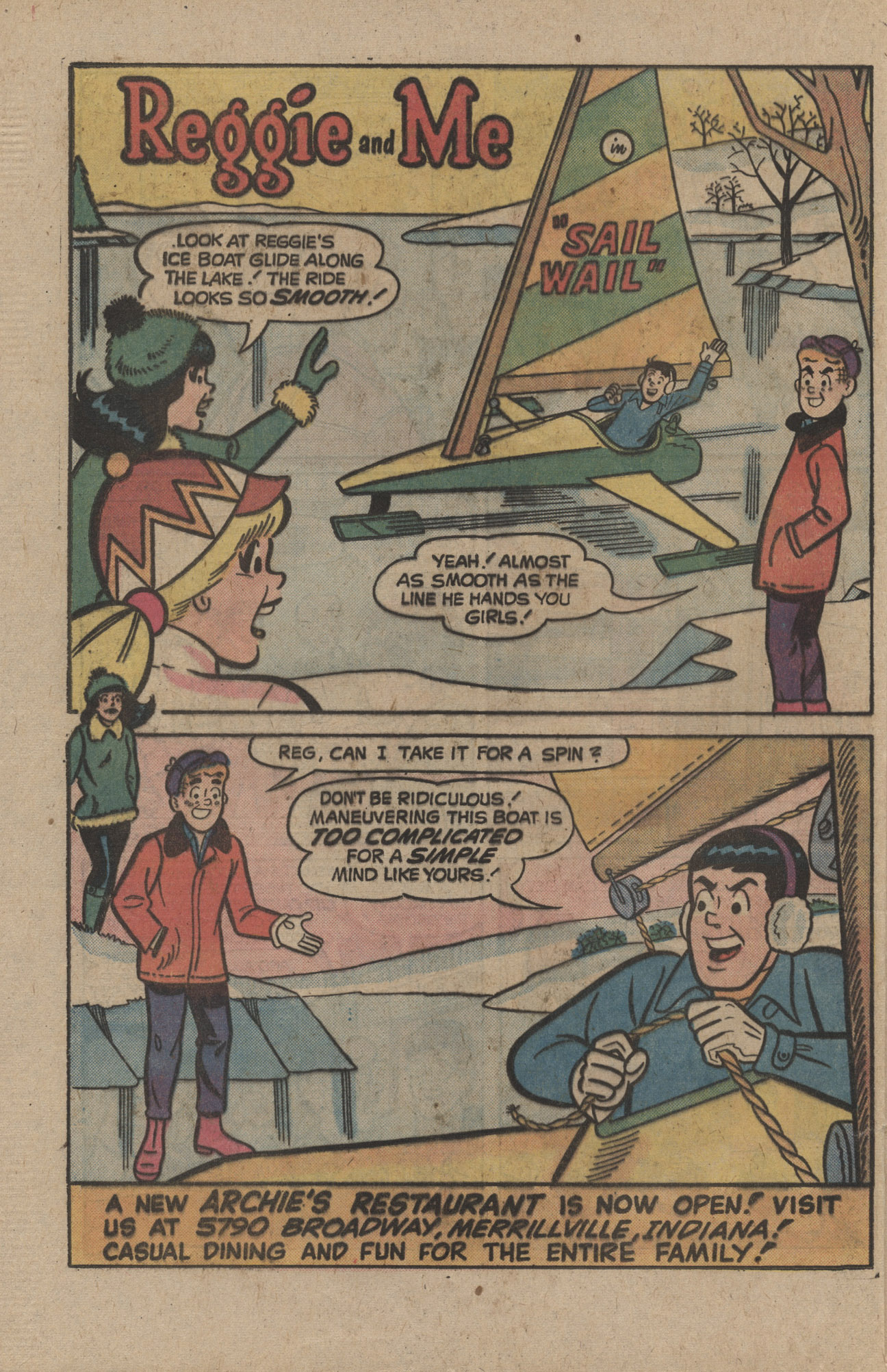 Read online Reggie and Me (1966) comic -  Issue #78 - 20