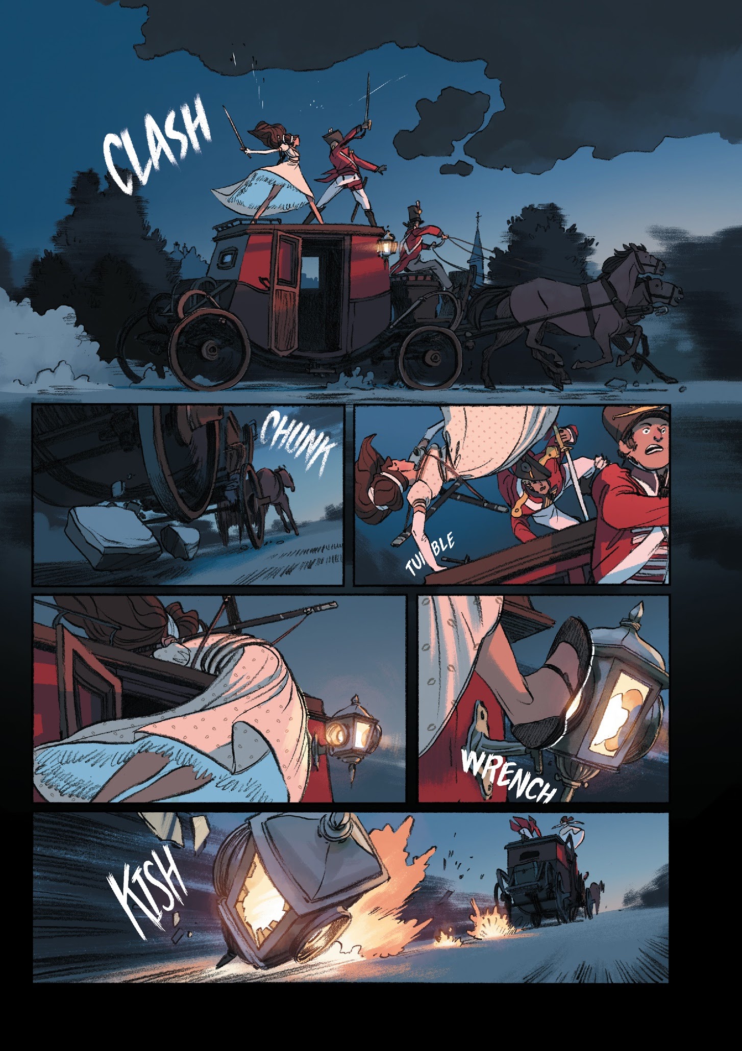 Read online Delilah Dirk and the King's Shilling comic -  Issue # TPB (Part 3) - 11