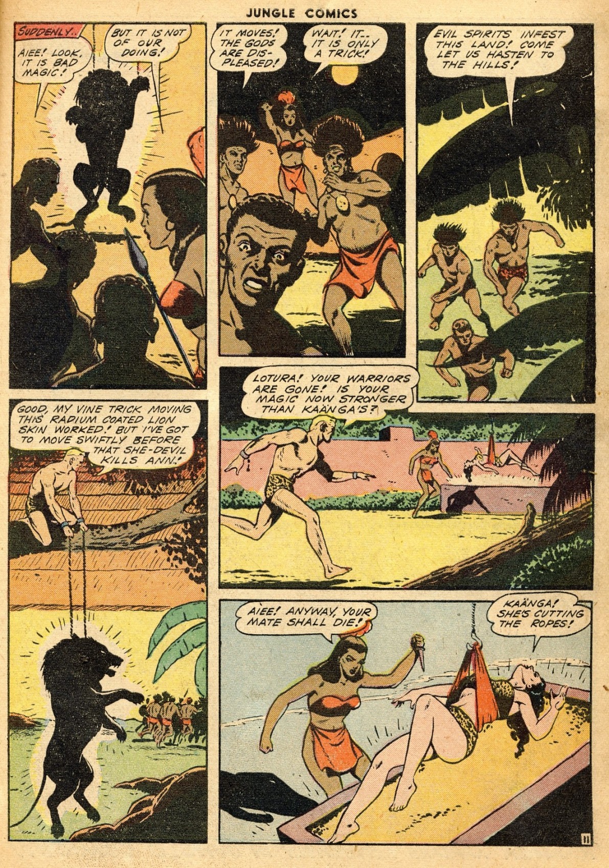 Read online Jungle Comics comic -  Issue #51 - 13