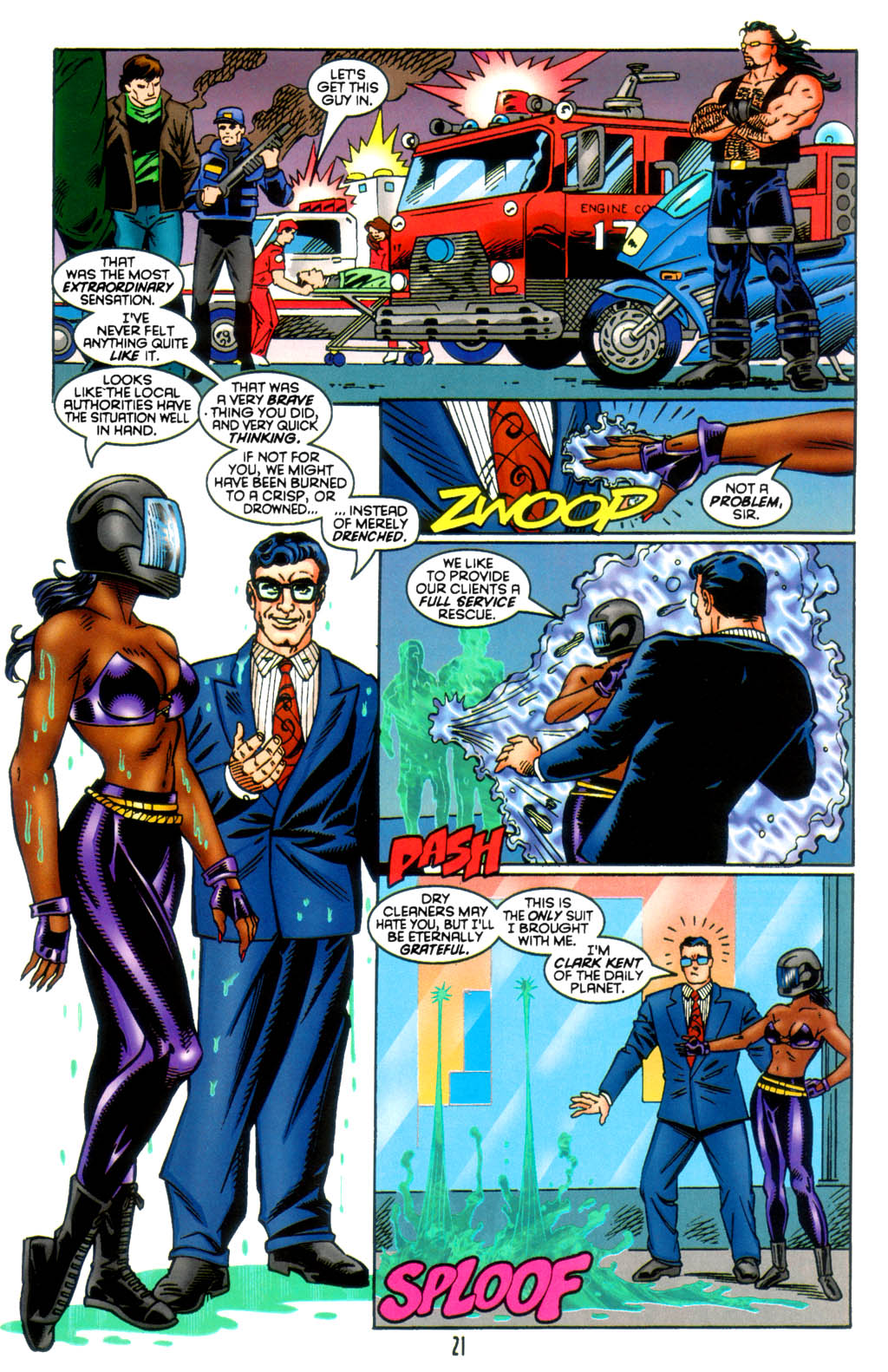 Read online Sovereign Seven comic -  Issue #19 - 21