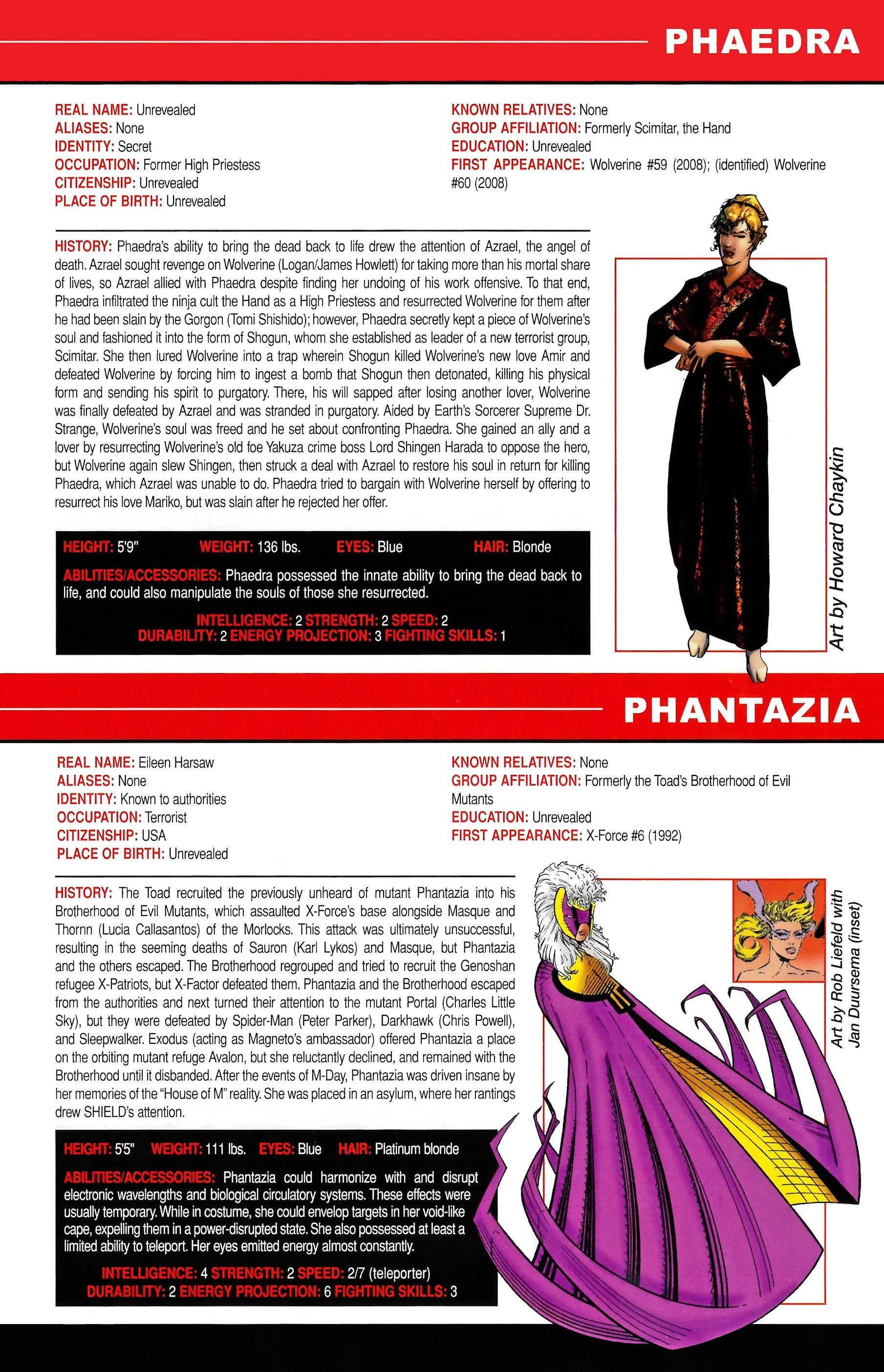 Read online Official Handbook of the Marvel Universe A to Z comic -  Issue # TPB 9 (Part 1) - 89