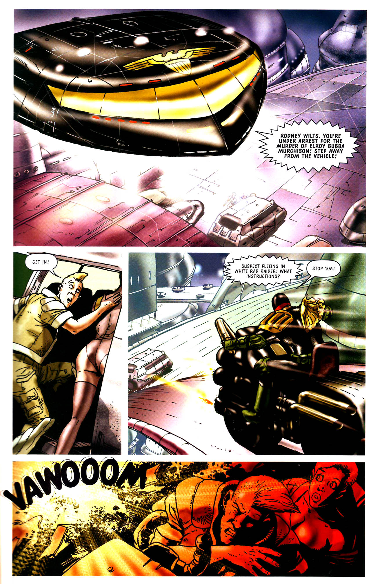 Read online Judge Dredd Megazine (vol. 4) comic -  Issue #15 - 15