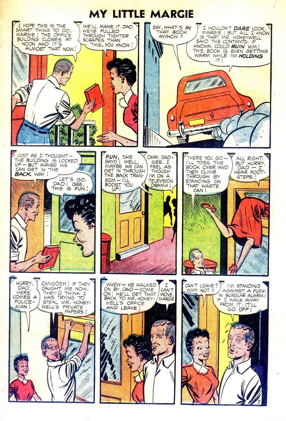Read online My Little Margie (1954) comic -  Issue #5 - 31