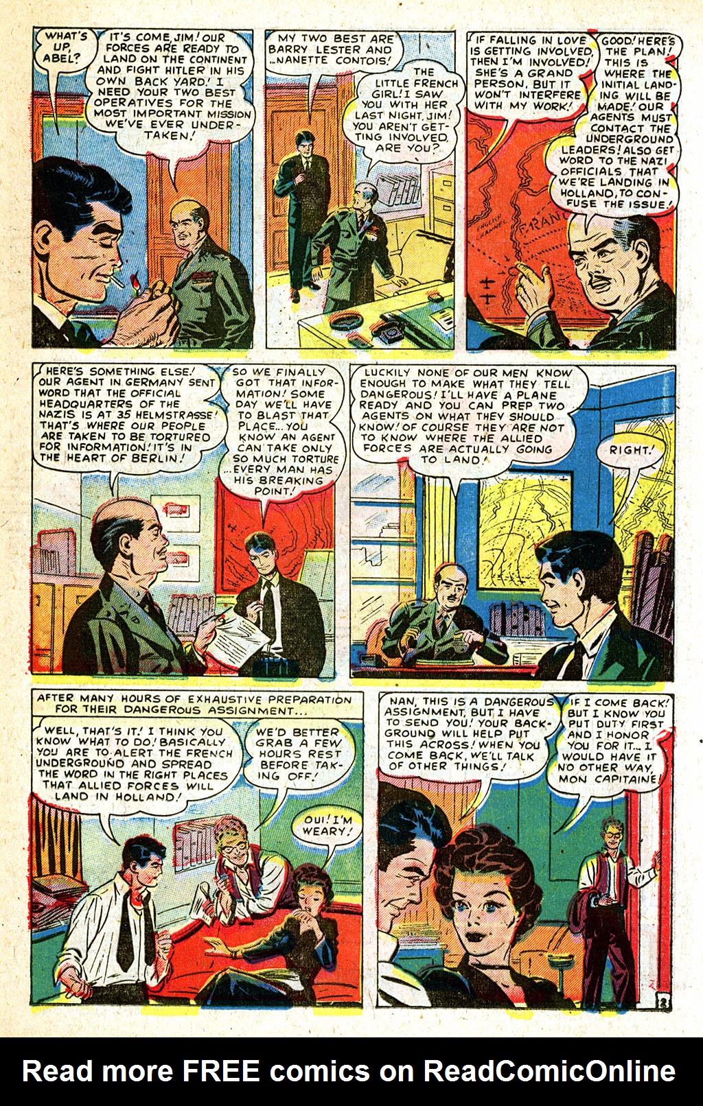 Read online Battle comic -  Issue #1 - 21