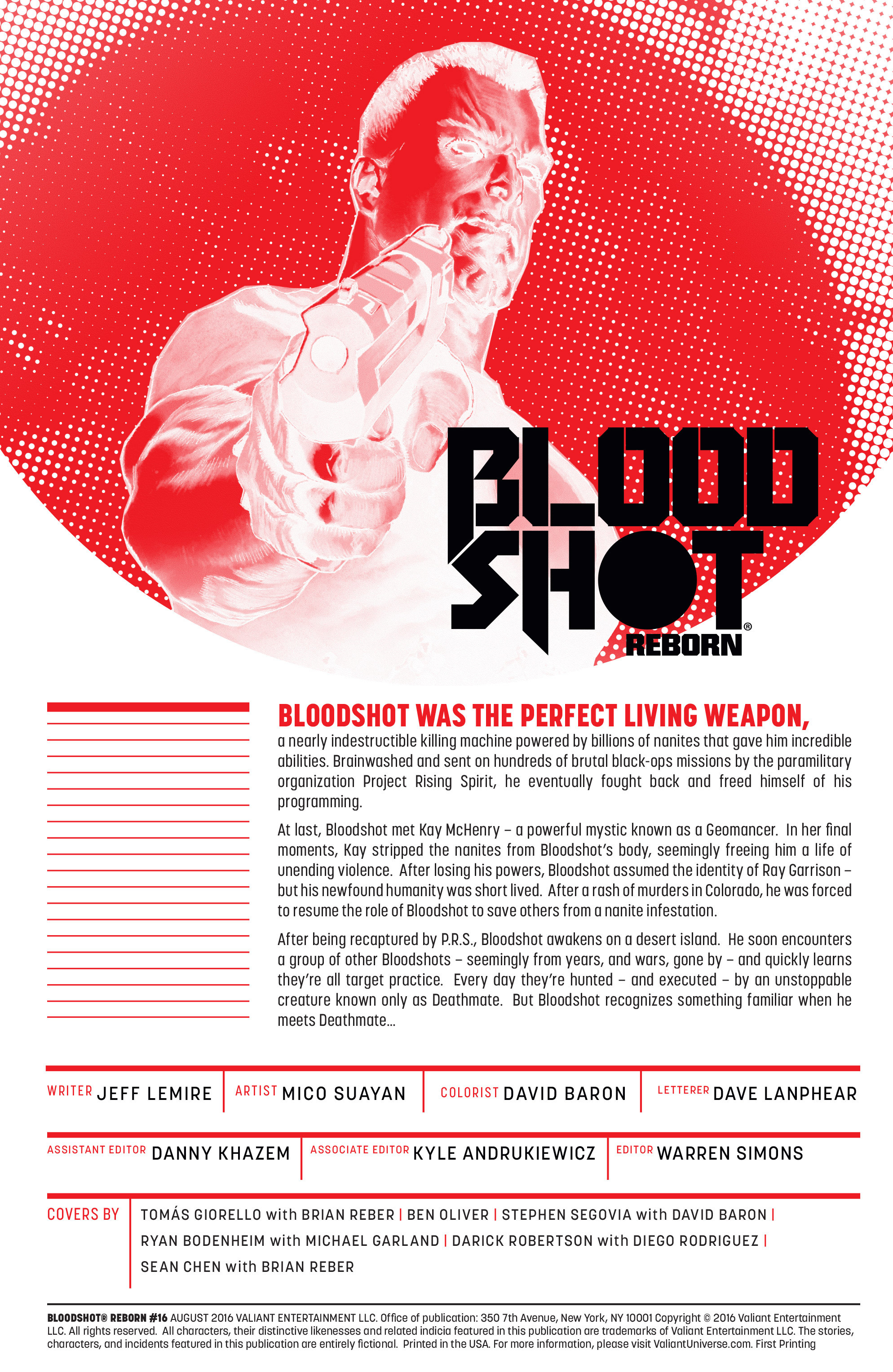 Read online Bloodshot Reborn comic -  Issue #16 - 2