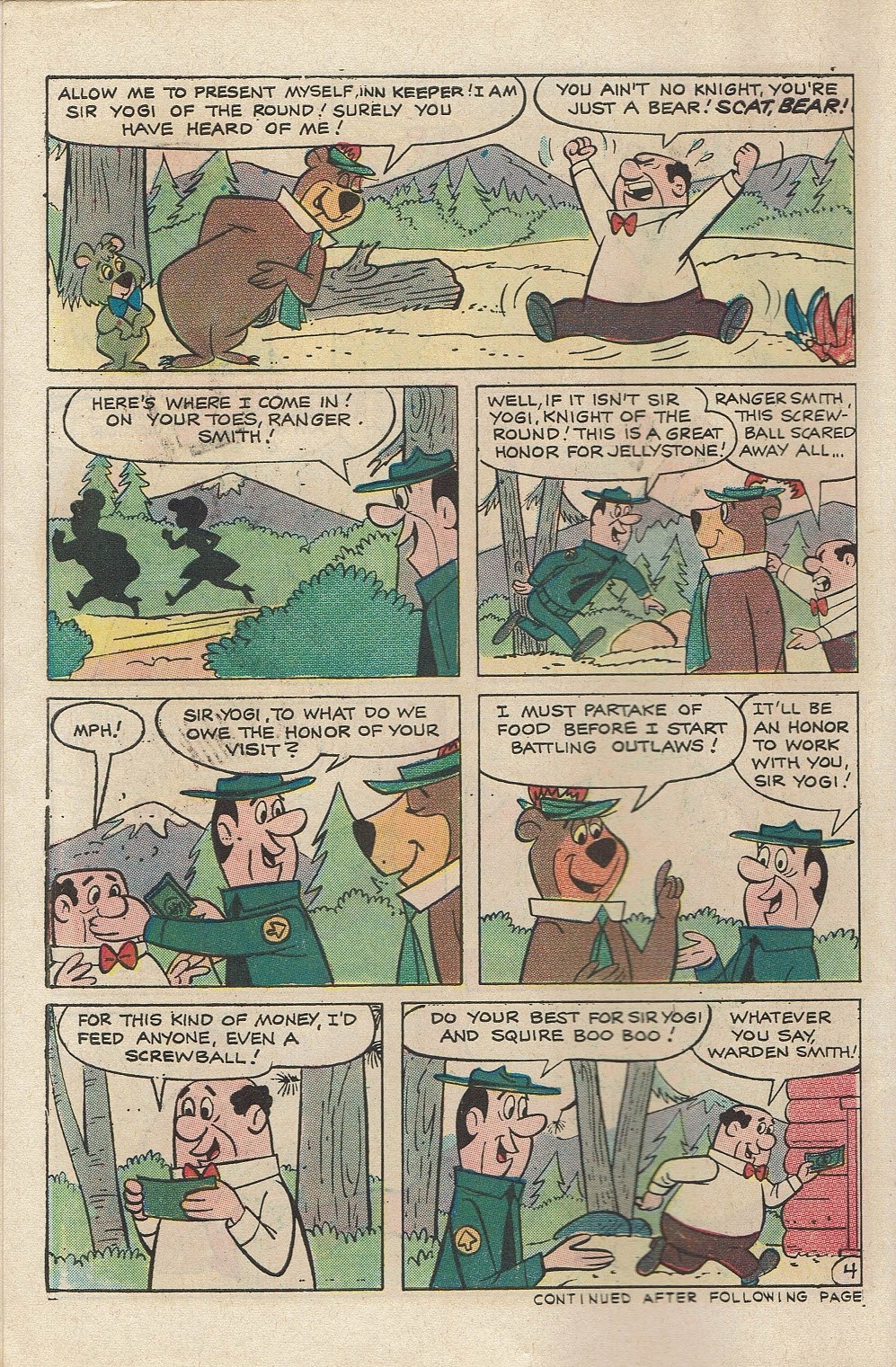 Read online Yogi Bear (1970) comic -  Issue #5 - 6