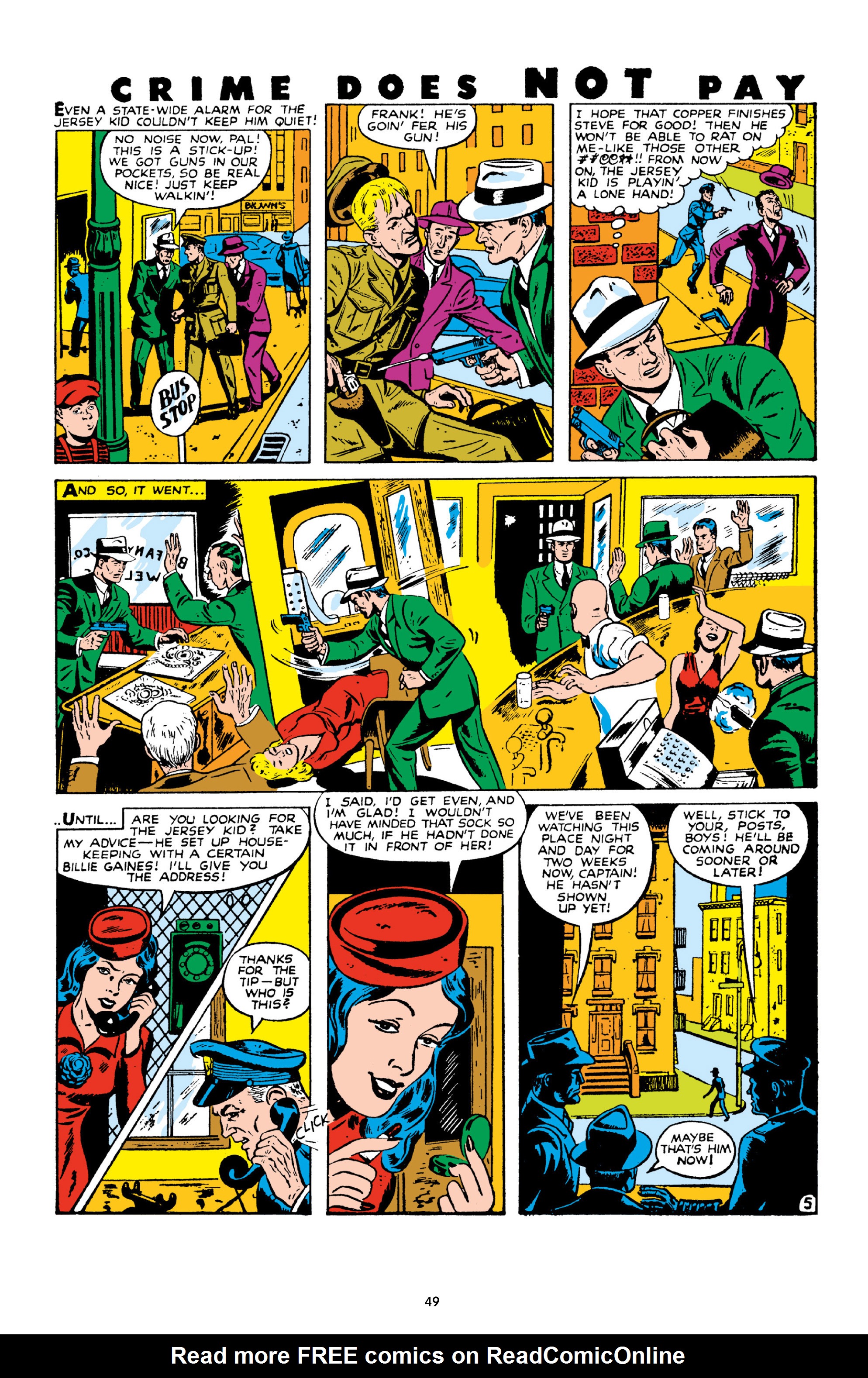 Read online Crime Does Not Pay Archives comic -  Issue # TPB 10 (Part 1) - 51