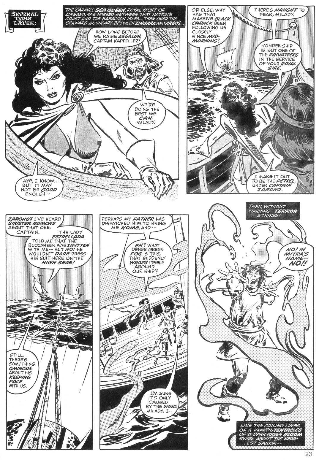 The Savage Sword Of Conan issue 40 - Page 23
