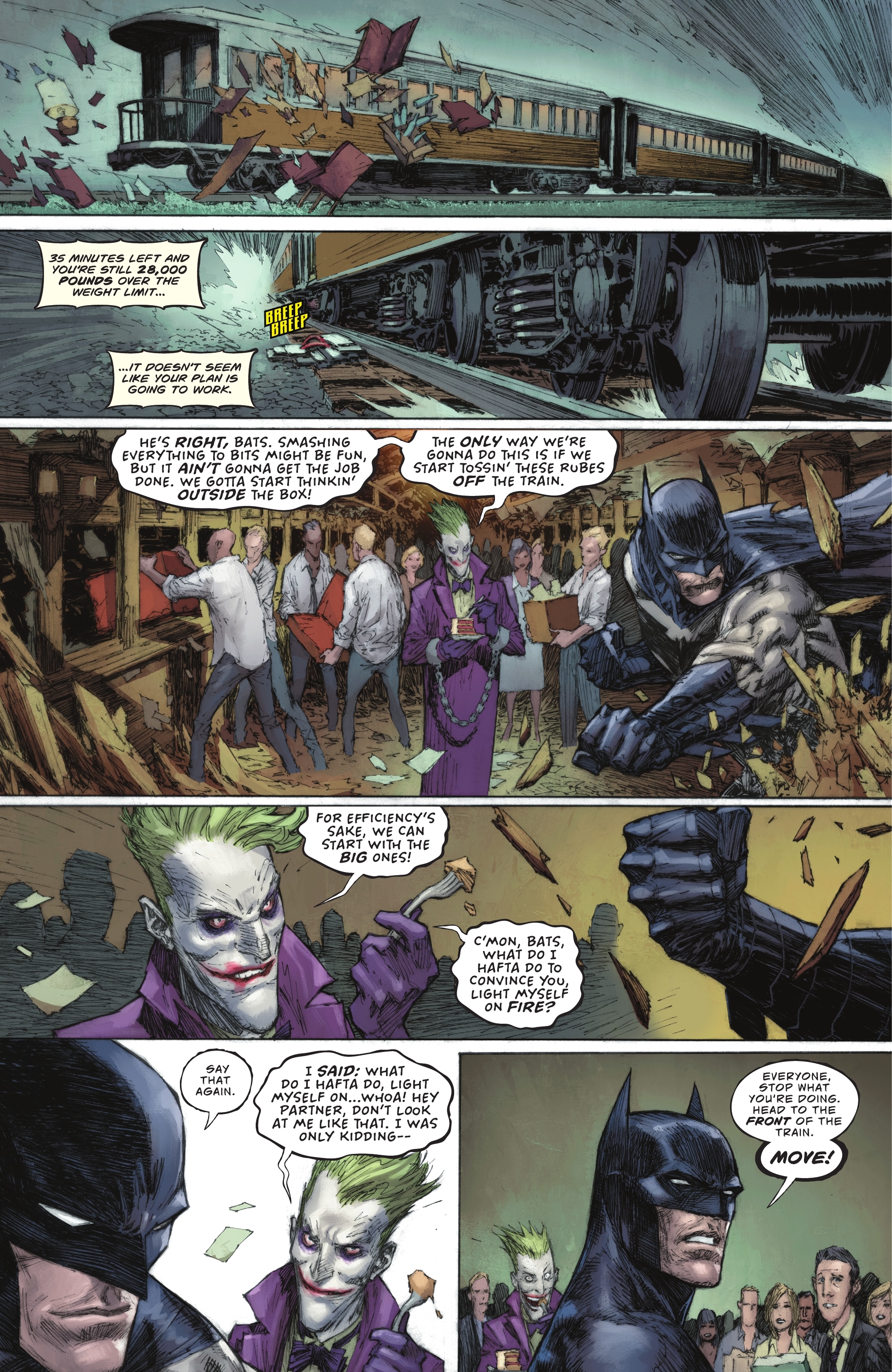 Read online Batman & The Joker: The Deadly Duo comic -  Issue #4 - 17
