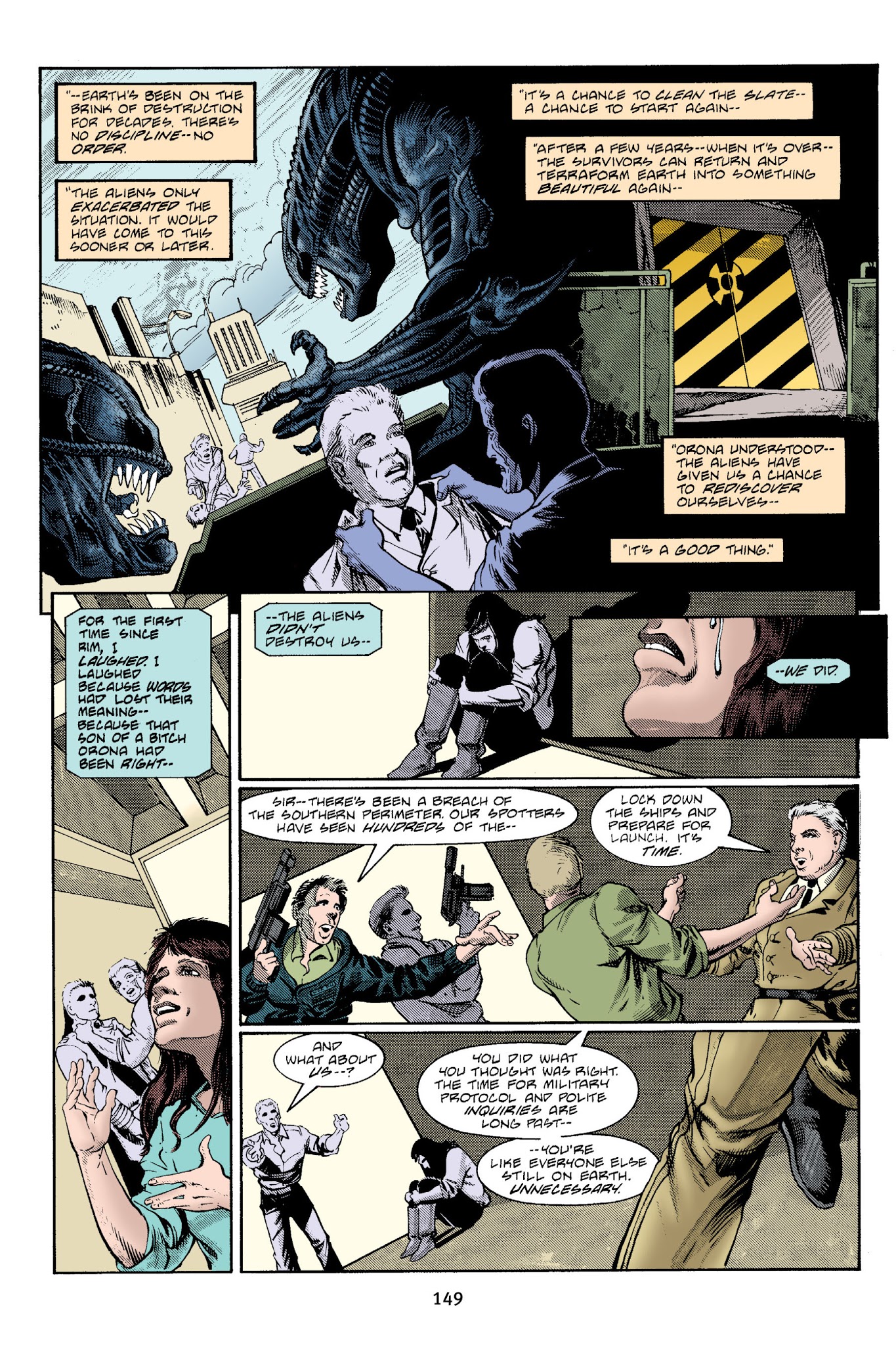 Read online Aliens Omnibus comic -  Issue # TPB 1 - 149