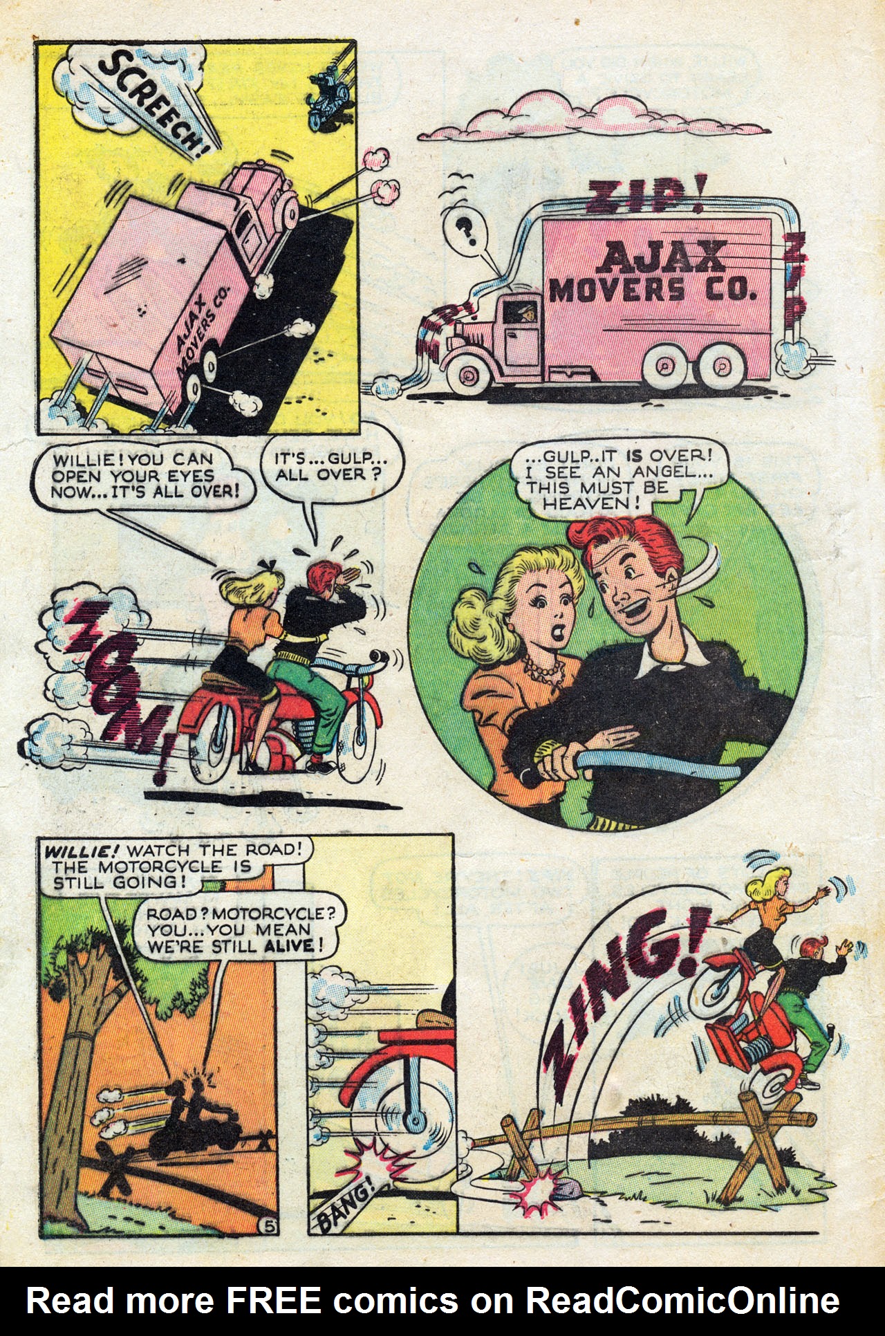 Read online Willie Comics (1946) comic -  Issue #8 - 7