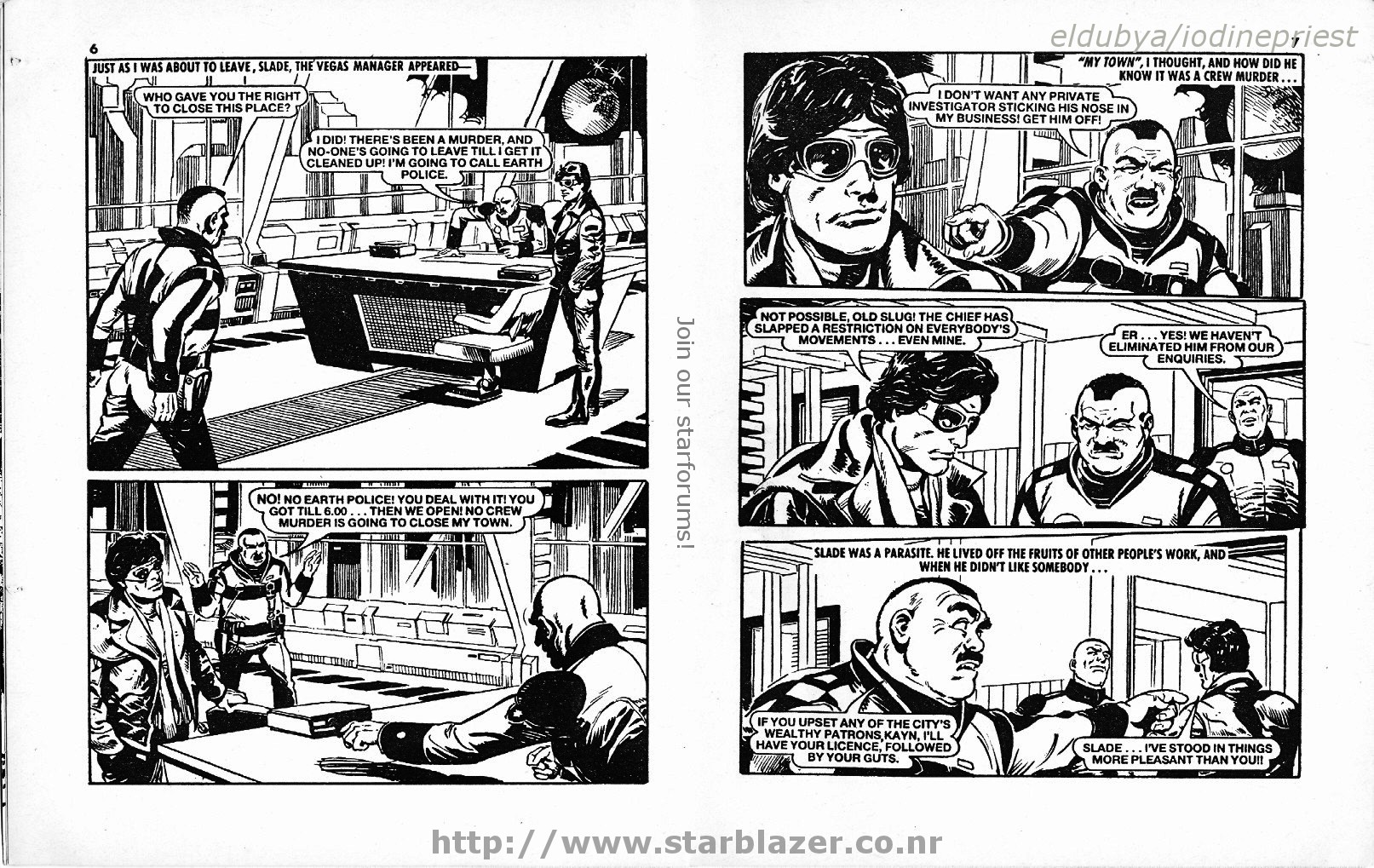 Read online Starblazer comic -  Issue #173 - 5