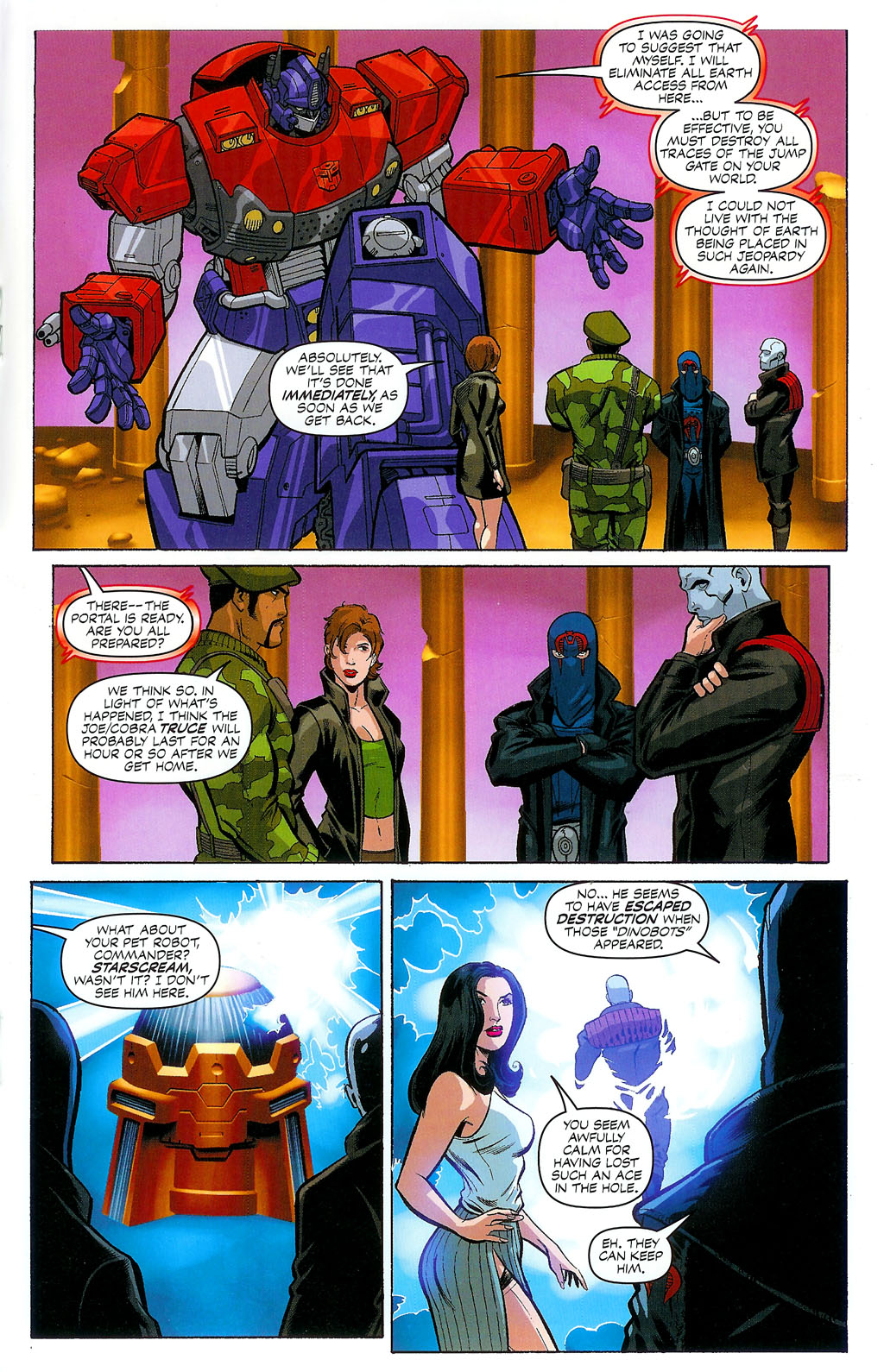 Read online G.I. Joe vs. The Transformers II comic -  Issue #4 - 19