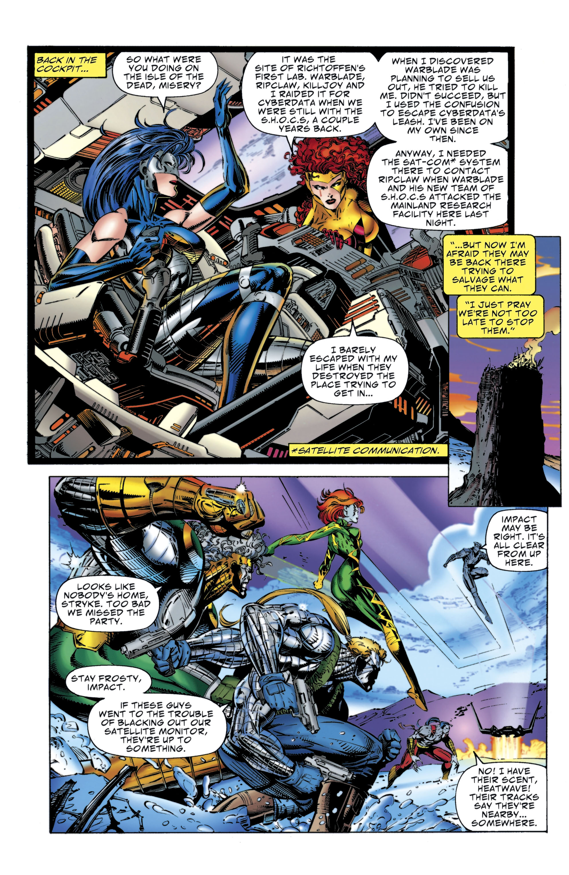 Read online WildC.A.T.s: Covert Action Teams comic -  Issue #7 - 5