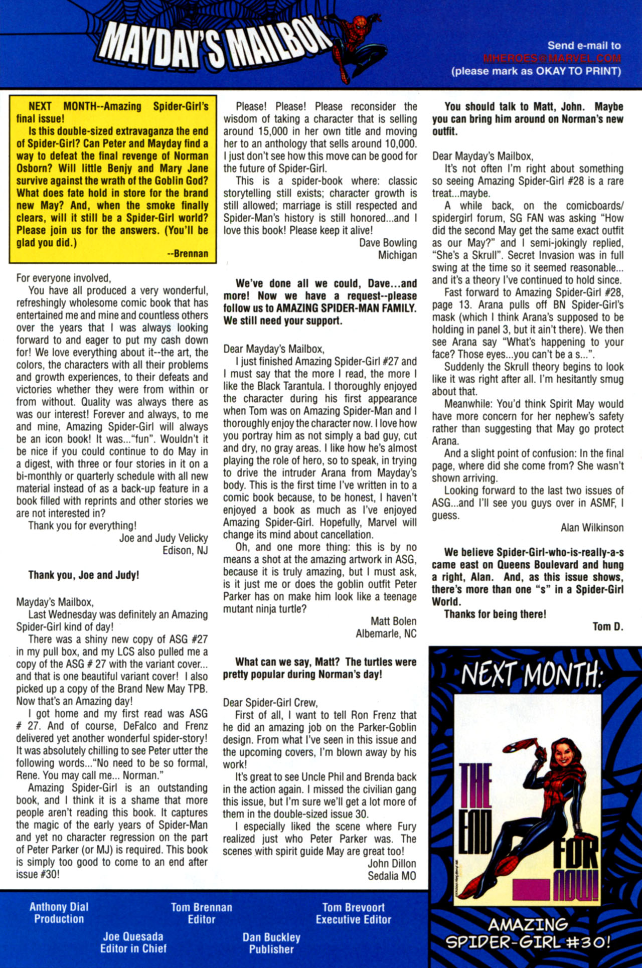 Read online Amazing Spider-Girl comic -  Issue #29 - 24