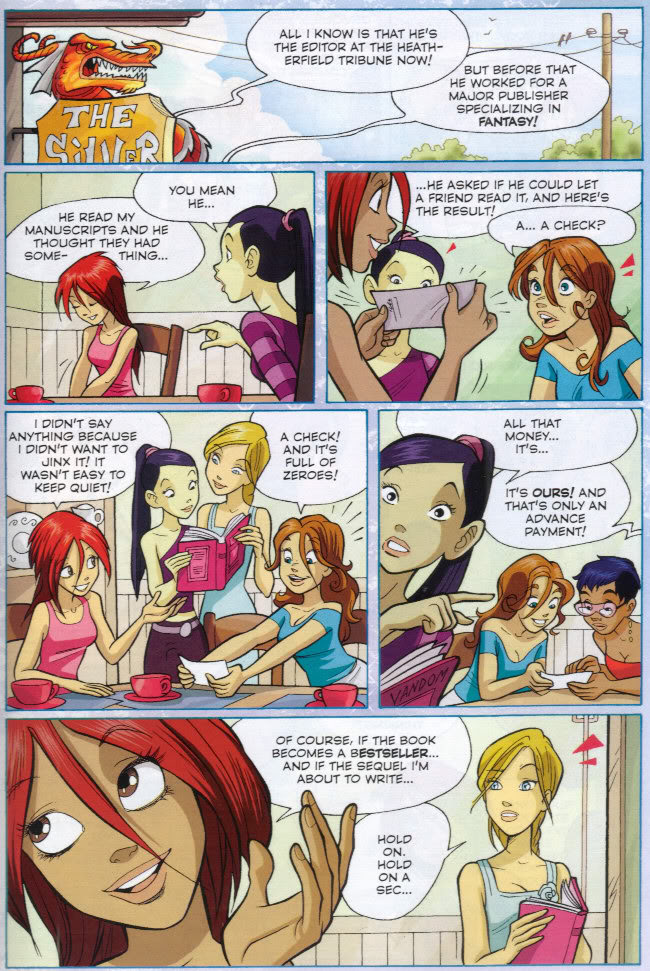 Read online W.i.t.c.h. comic -  Issue #50 - 53