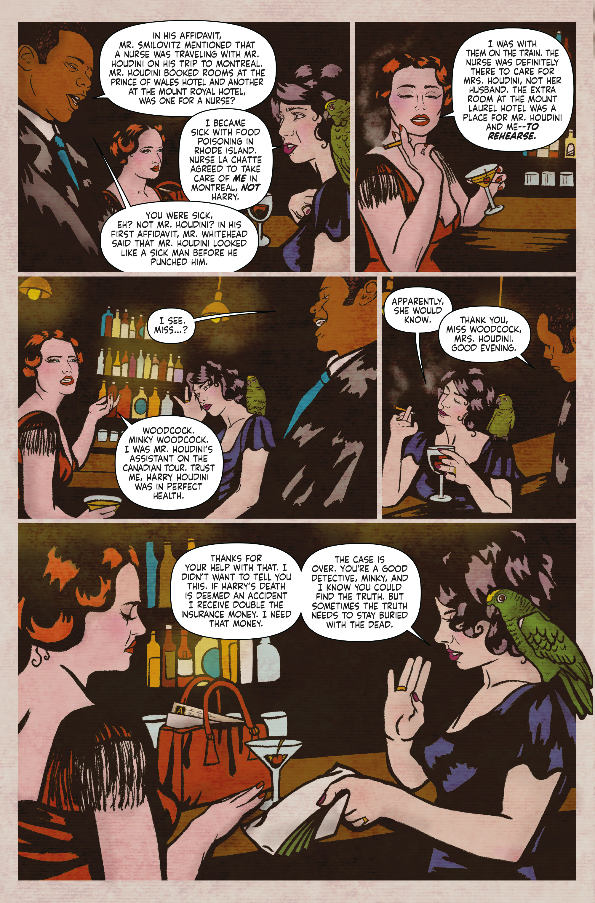 Read online Minky Woodcock: The Girl who Handcuffed Houdini comic -  Issue #4 - 21