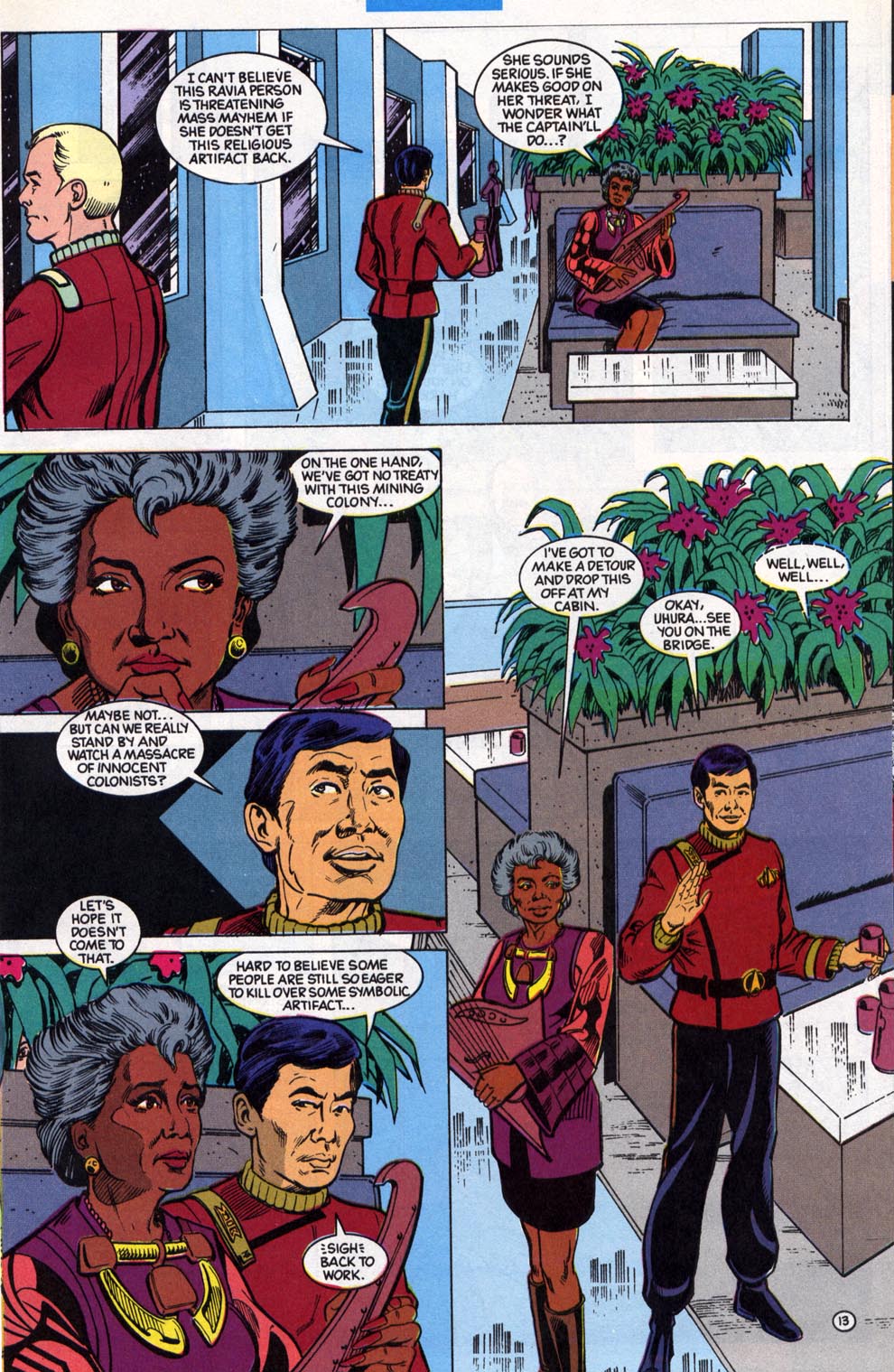 Read online Star Trek (1989) comic -  Issue #24 - 14