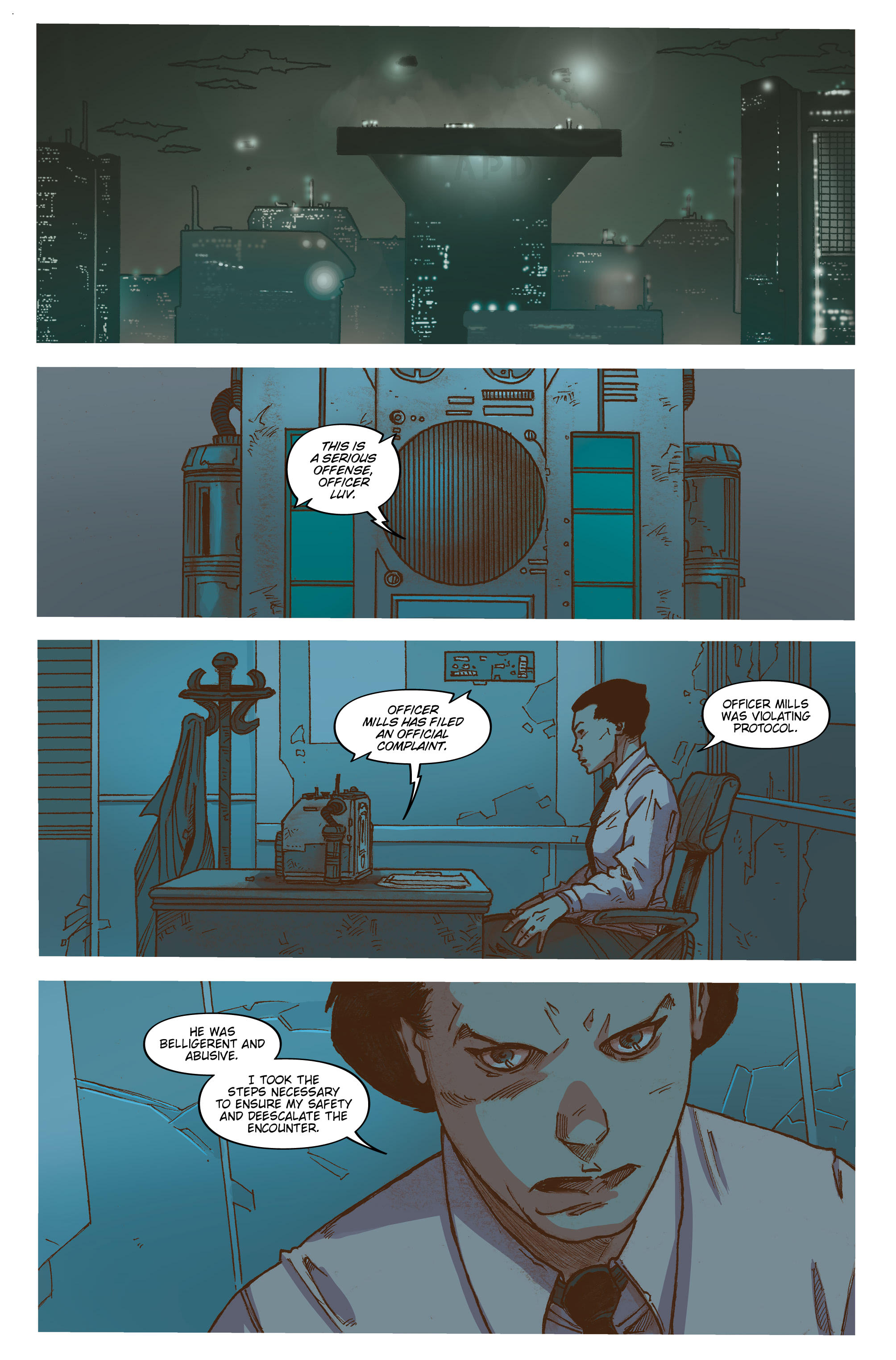 Read online Blade Runner 2039 comic -  Issue #2 - 13