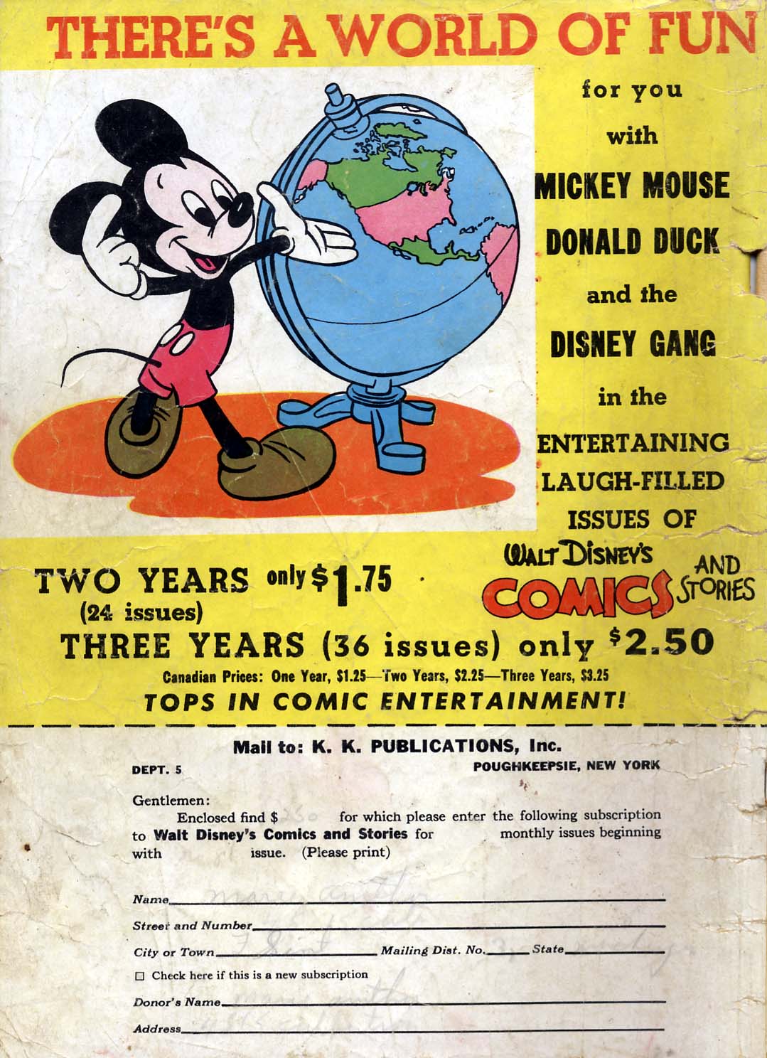 Read online Walt Disney's Comics and Stories comic -  Issue #68 - 52