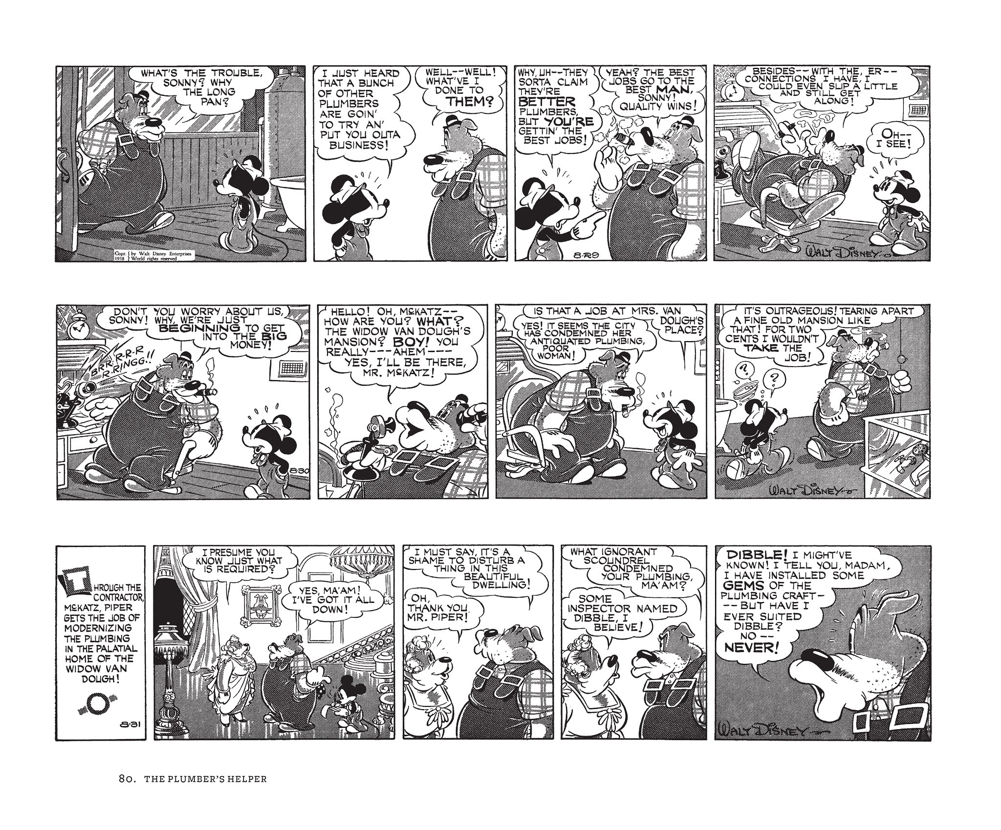 Read online Walt Disney's Mickey Mouse by Floyd Gottfredson comic -  Issue # TPB 5 (Part 1) - 80
