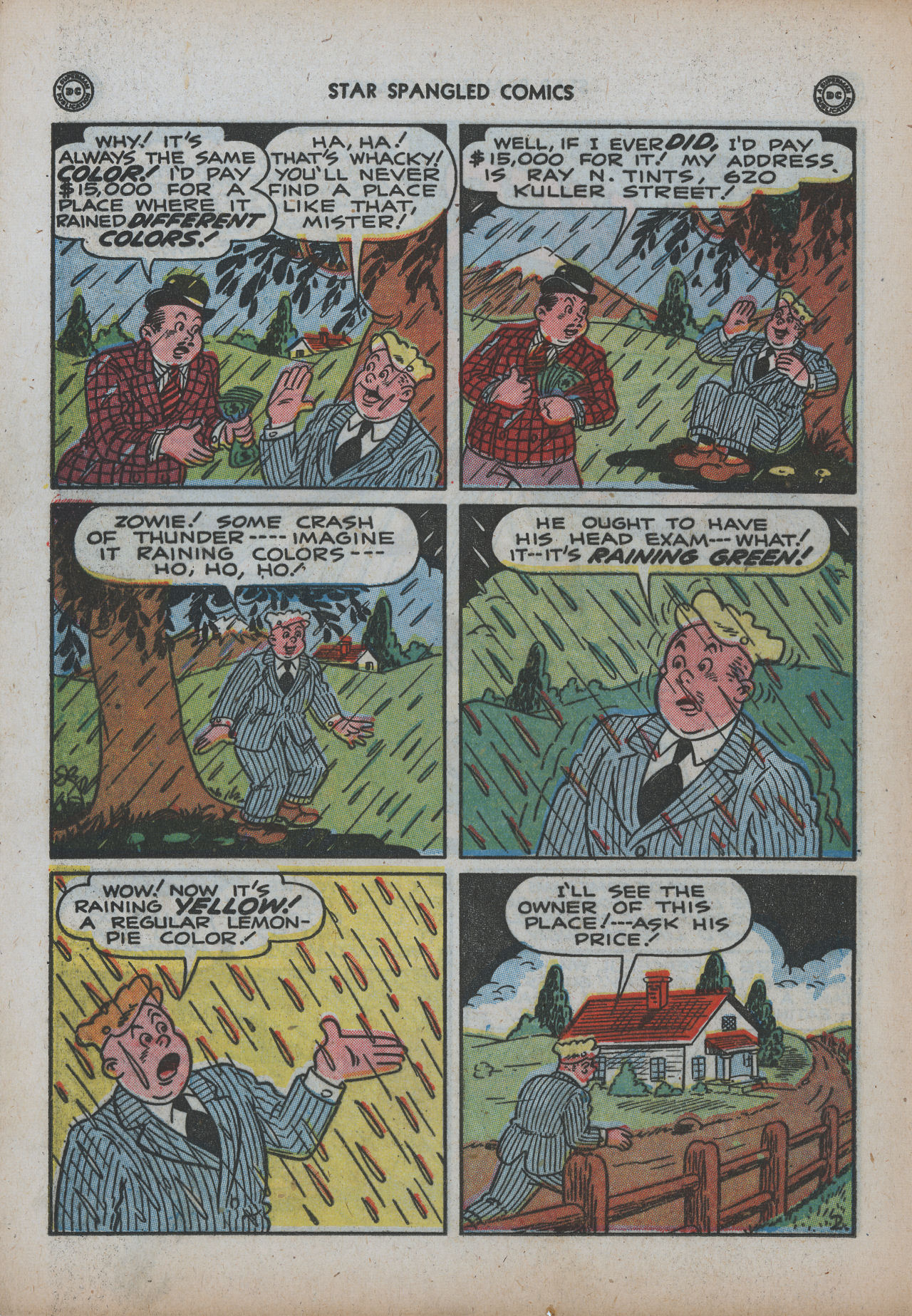 Read online Star Spangled Comics comic -  Issue #67 - 34