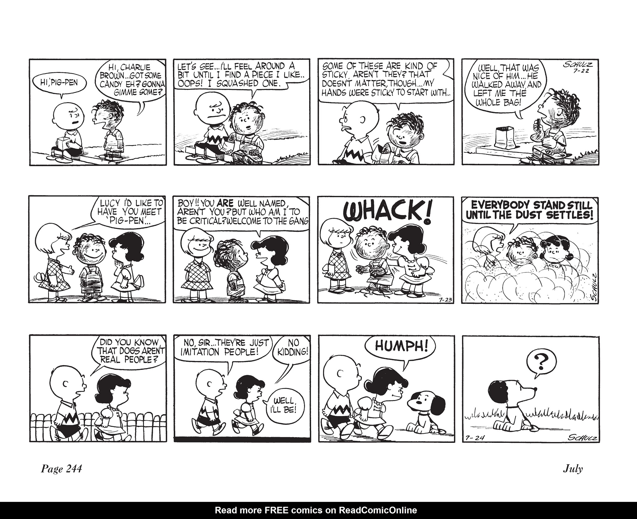 Read online The Complete Peanuts comic -  Issue # TPB 2 - 258