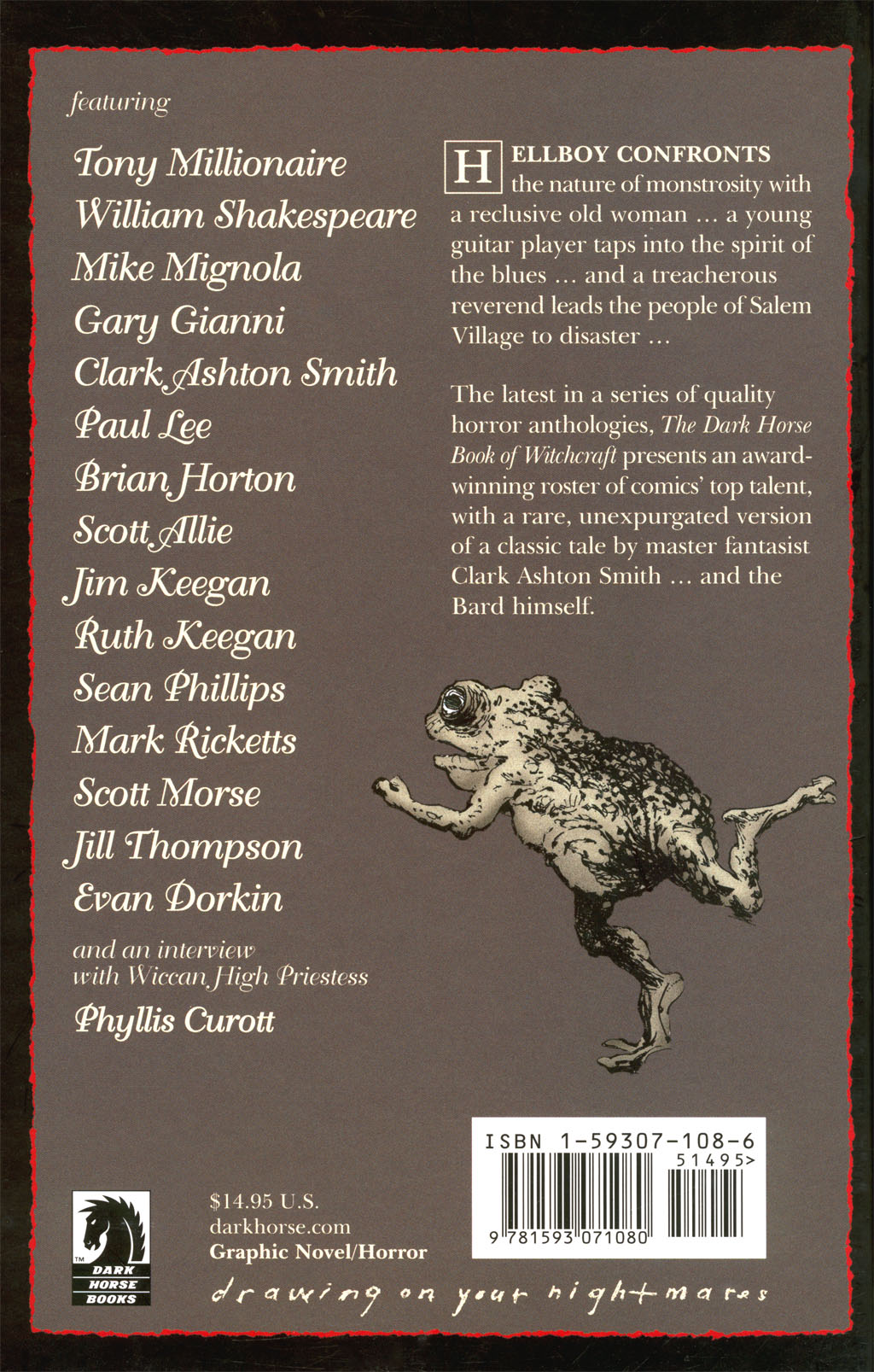 Read online The Dark Horse Book of Witchcraft comic -  Issue # TPB - 98